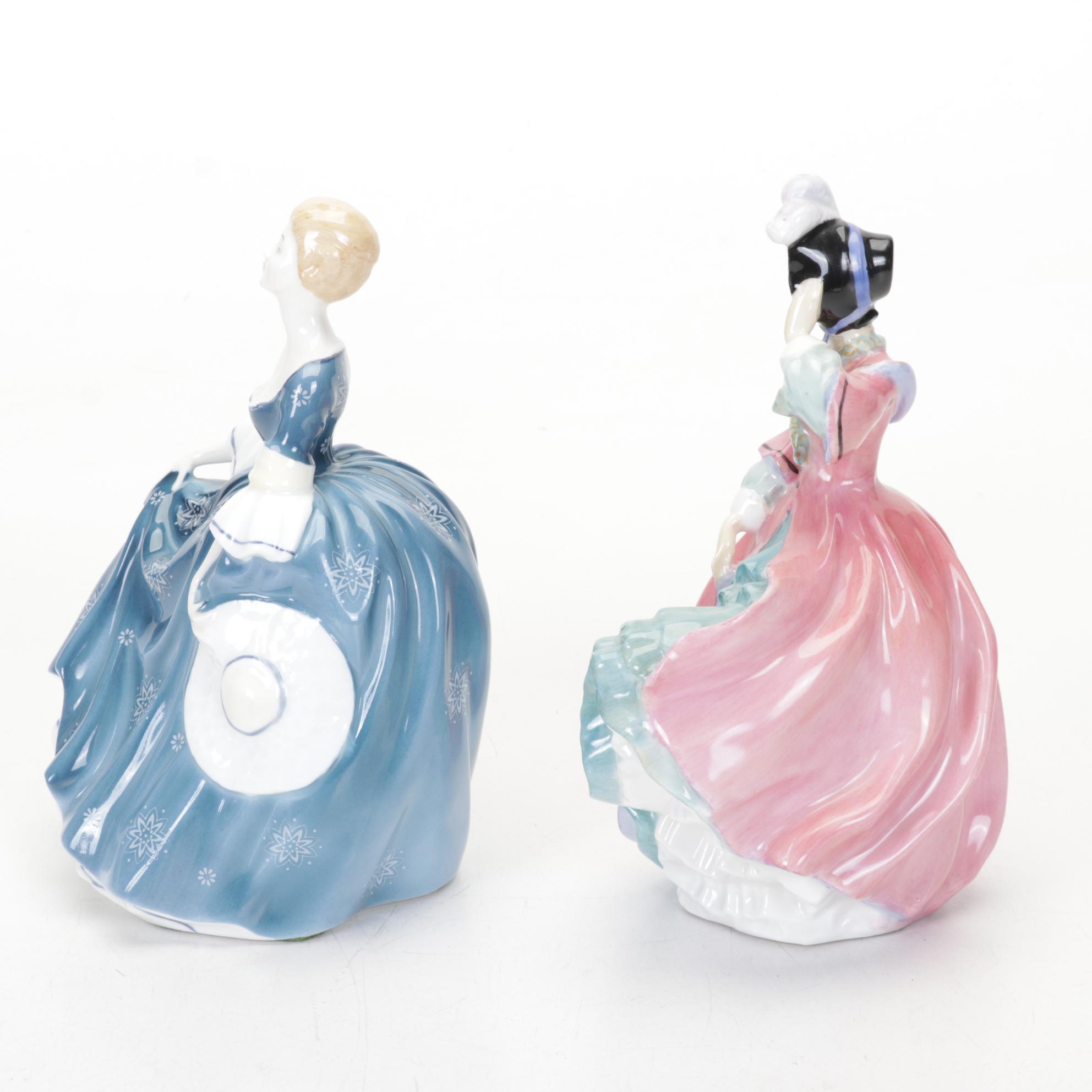 Royal Doulton Bone China Lady Figurines