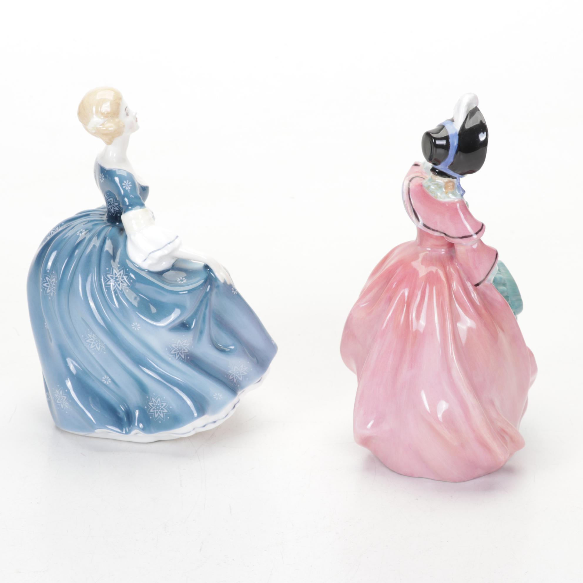Royal Doulton Bone China Lady Figurines