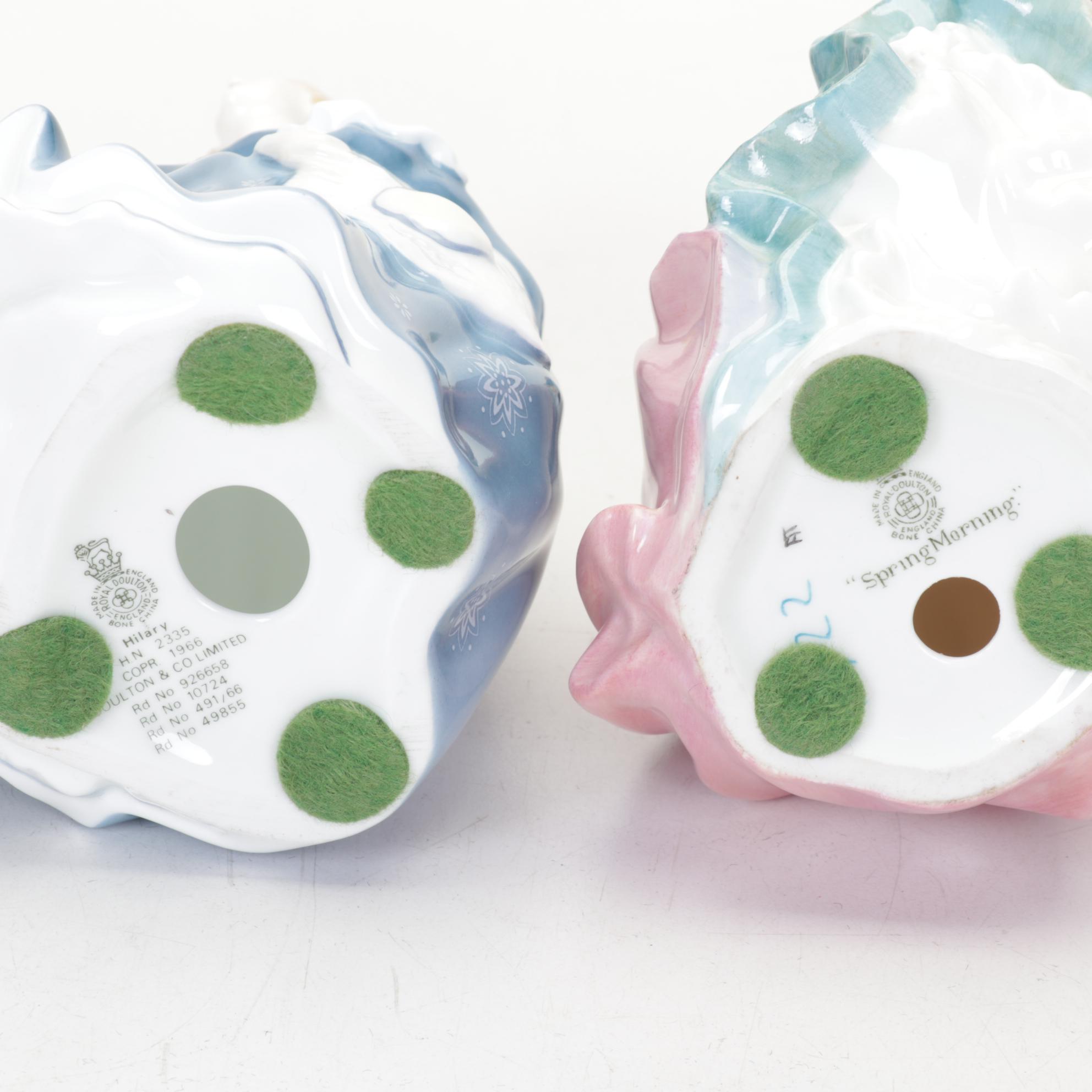 Royal Doulton Bone China Lady Figurines