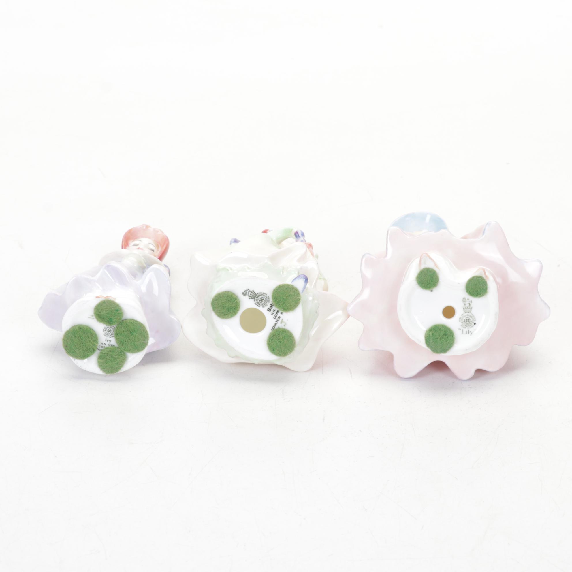 Royal Doulton Bone China Lady Figurines