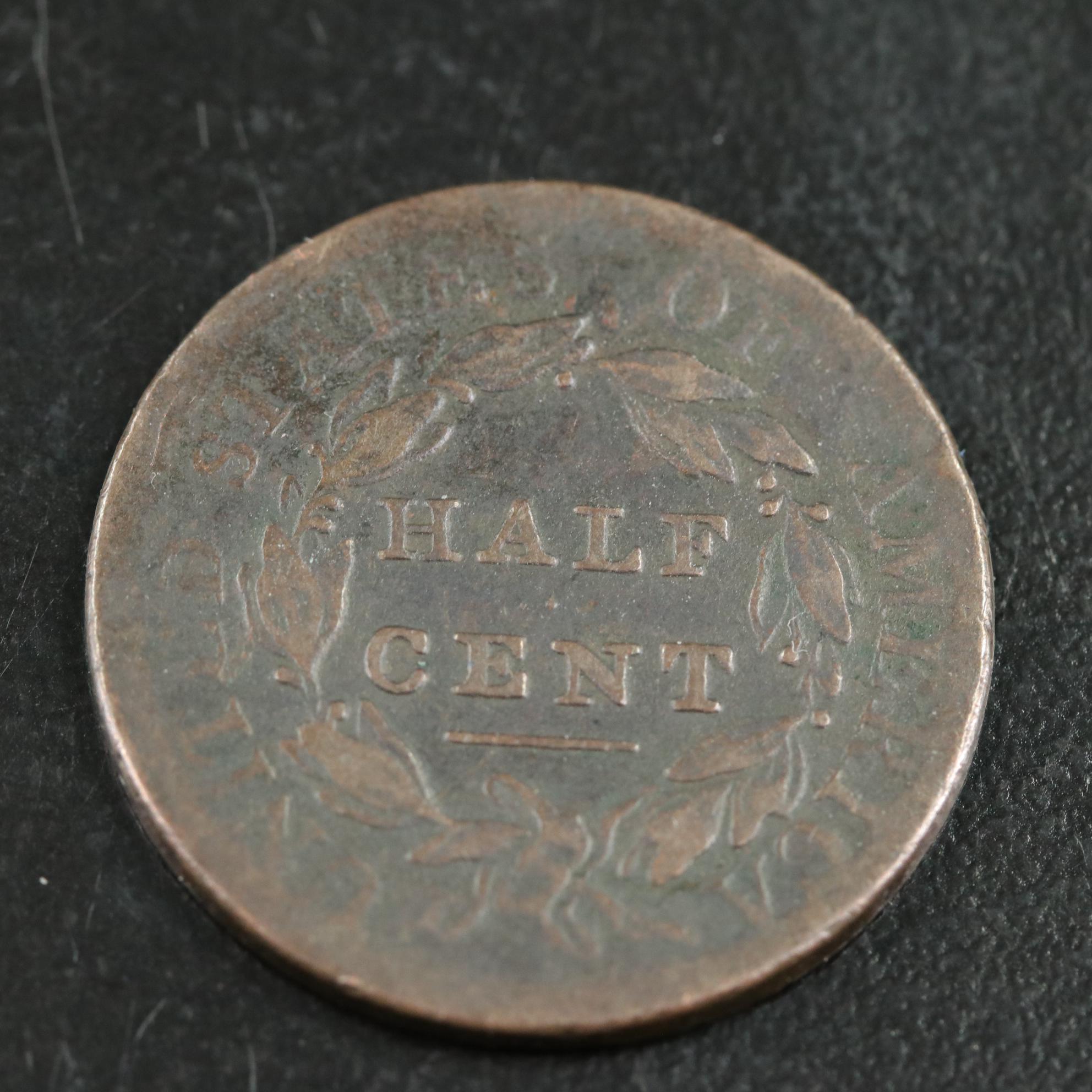 1809 U.S. Classic Head Half Cent