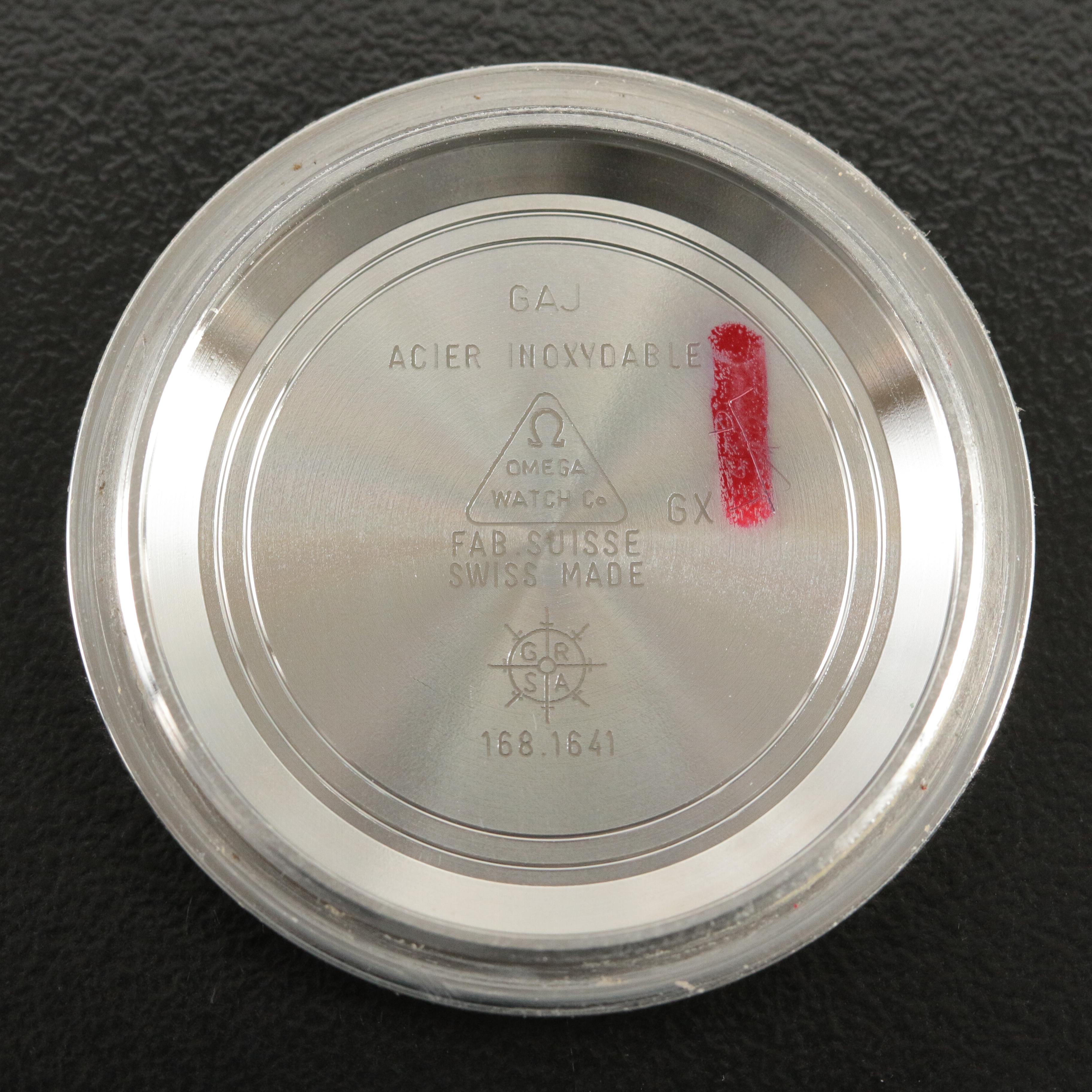 Stainless Steel Omega Seamaster Automatic Watch