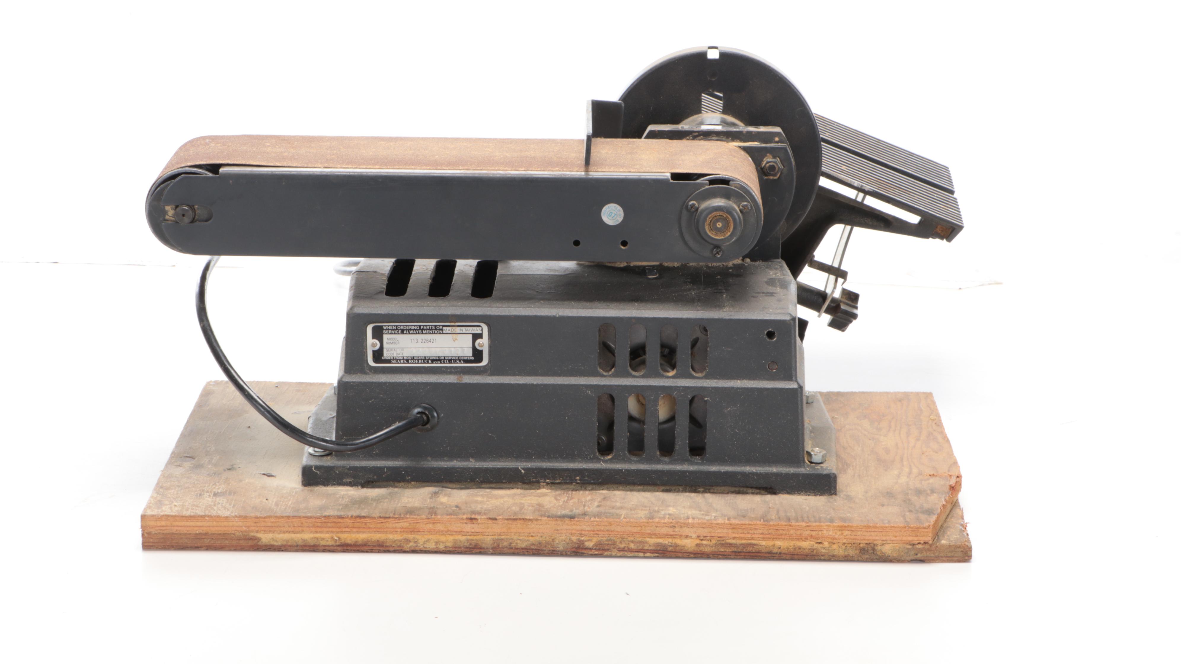 Craftsman 4" Belt and 6" Disk Sander