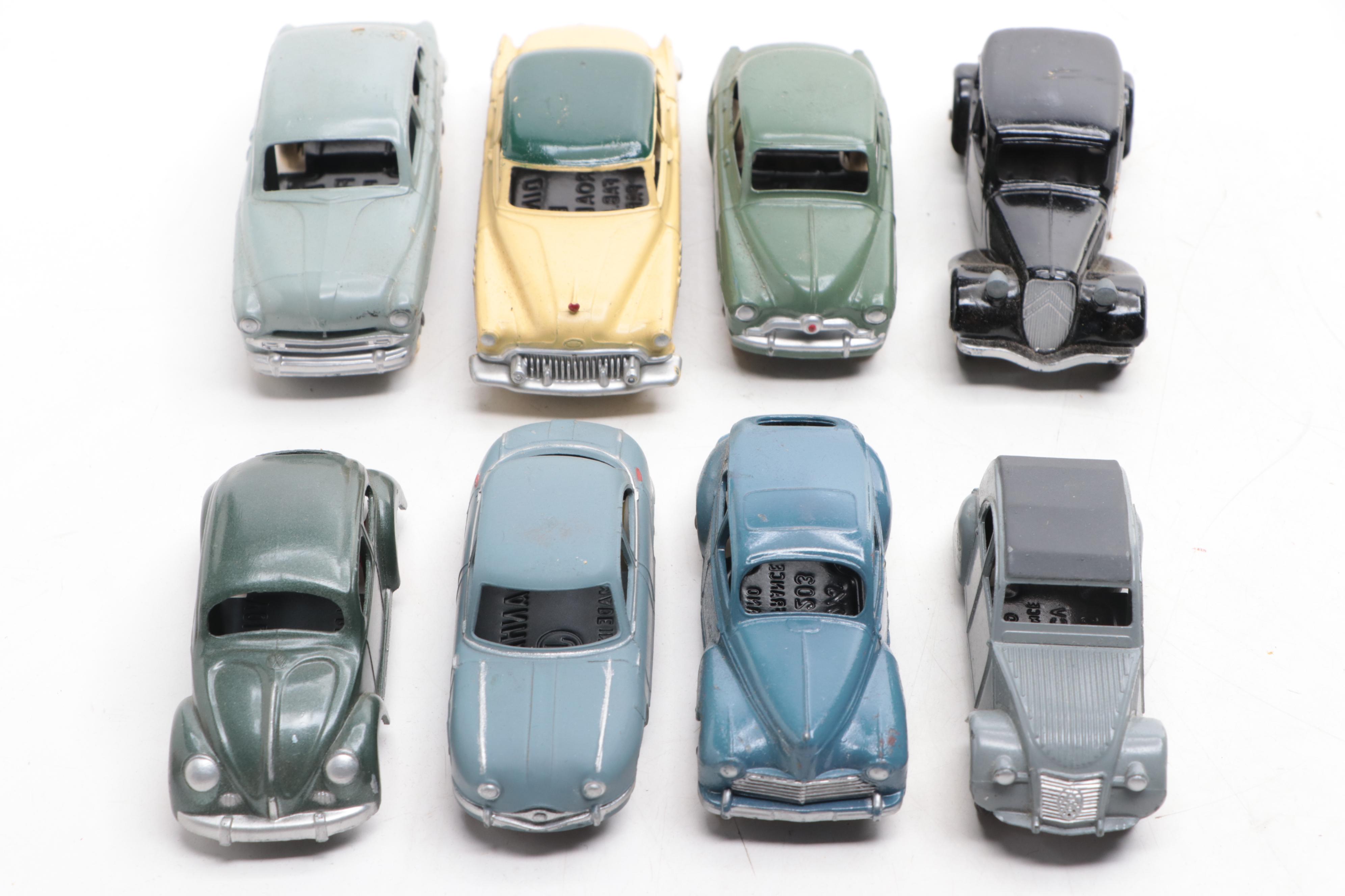Dinky Citroen, Buick Roadmaster, Renault Frégate and More Toy Cars