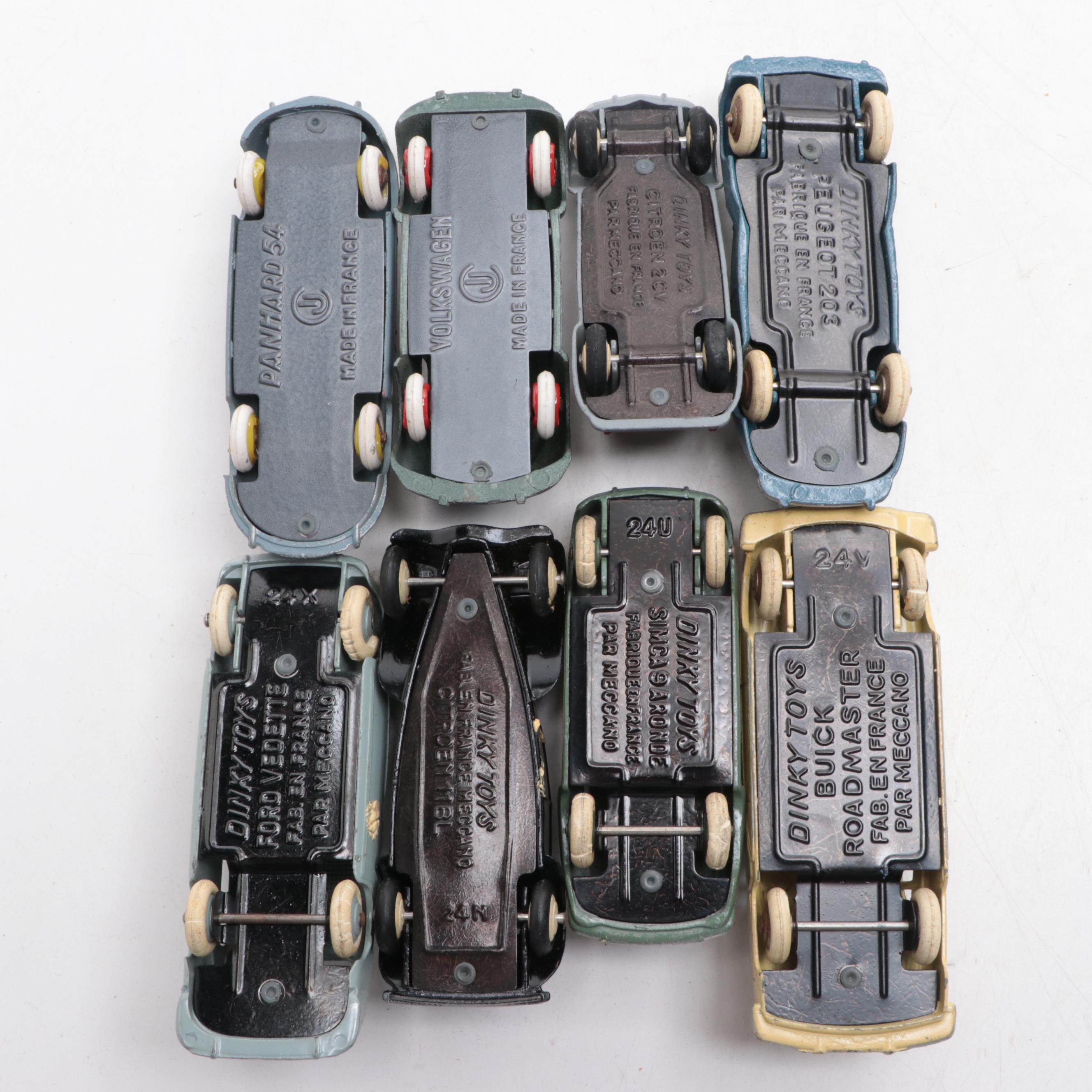 Dinky Citroen, Buick Roadmaster, Renault Frégate and More Toy Cars