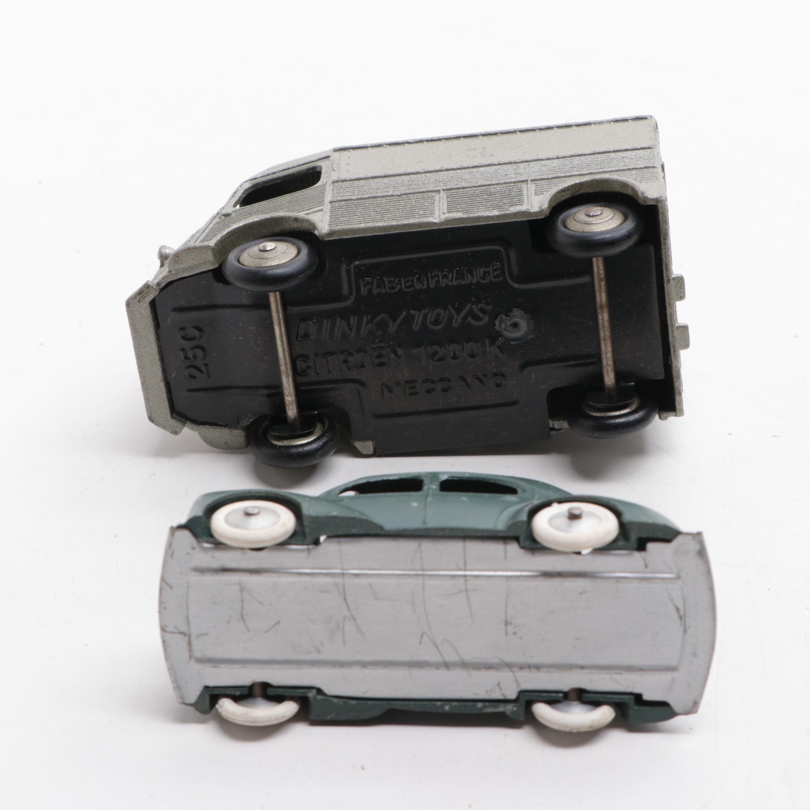 Dinky Citroen, Buick Roadmaster, Renault Frégate and More Toy Cars