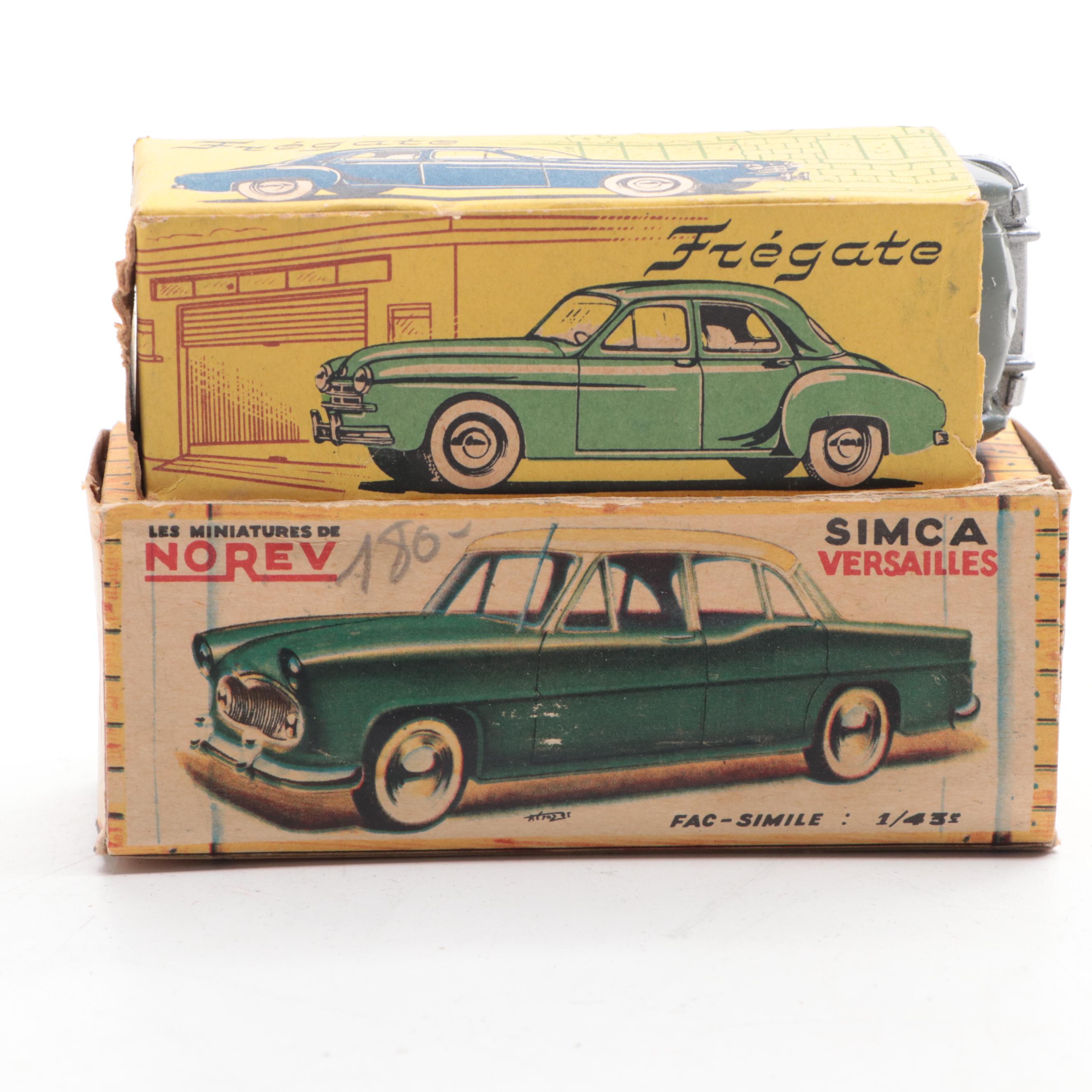 Dinky Citroen, Buick Roadmaster, Renault Frégate and More Toy Cars