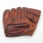 Ted Lepcio Signed Wilson Baseball Glove, Mid-20th Century