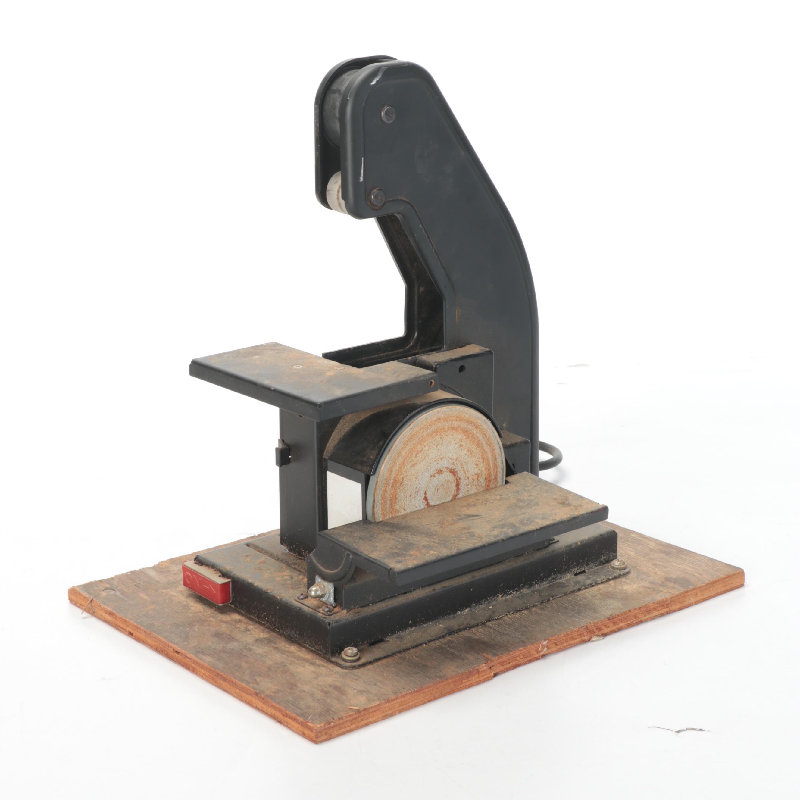 Craftsman Disc-Belt Sander with Sears Mini Scroll Saw