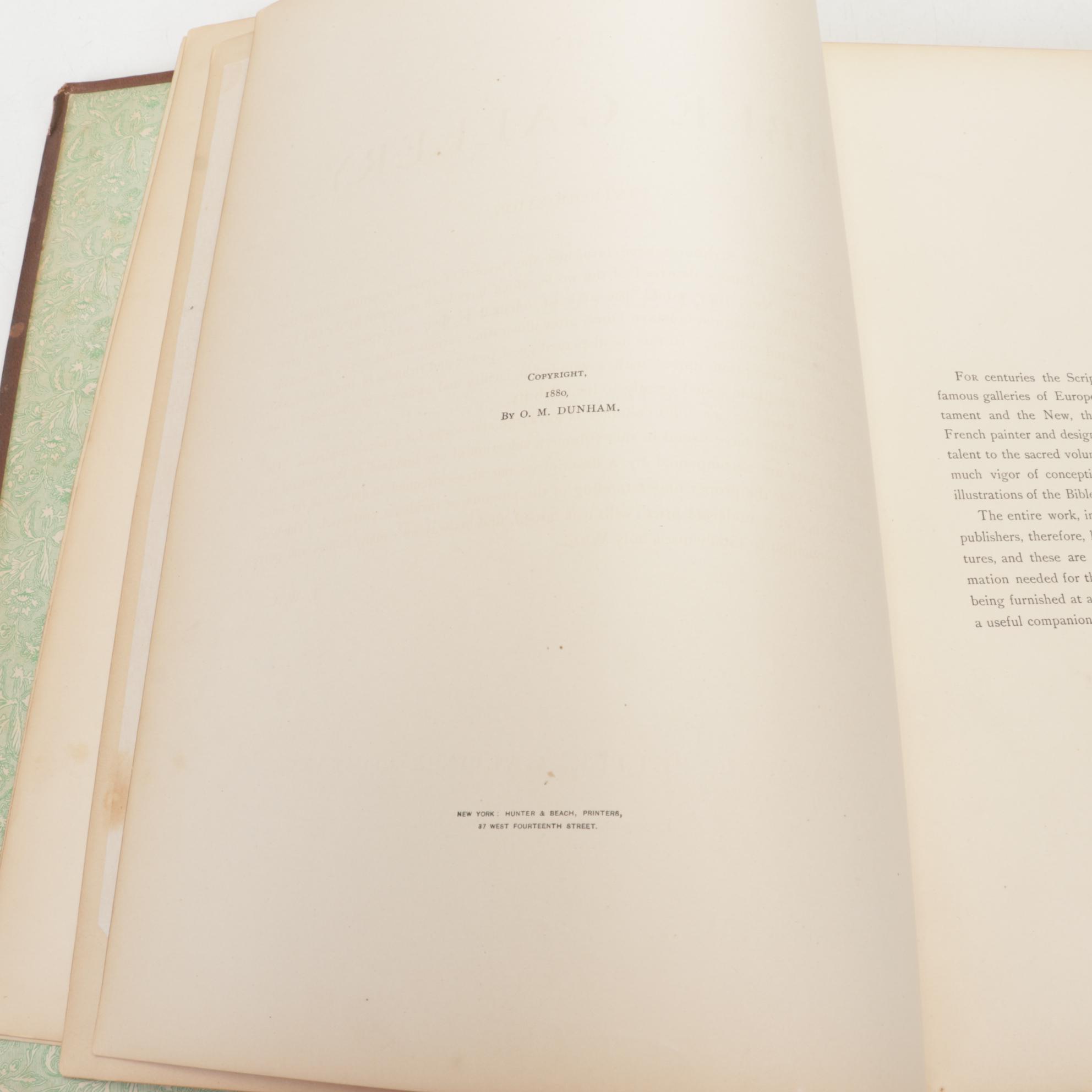 Gustave Doré Illustrated "The Bible Gallery" by Talbot W. Chambers and More