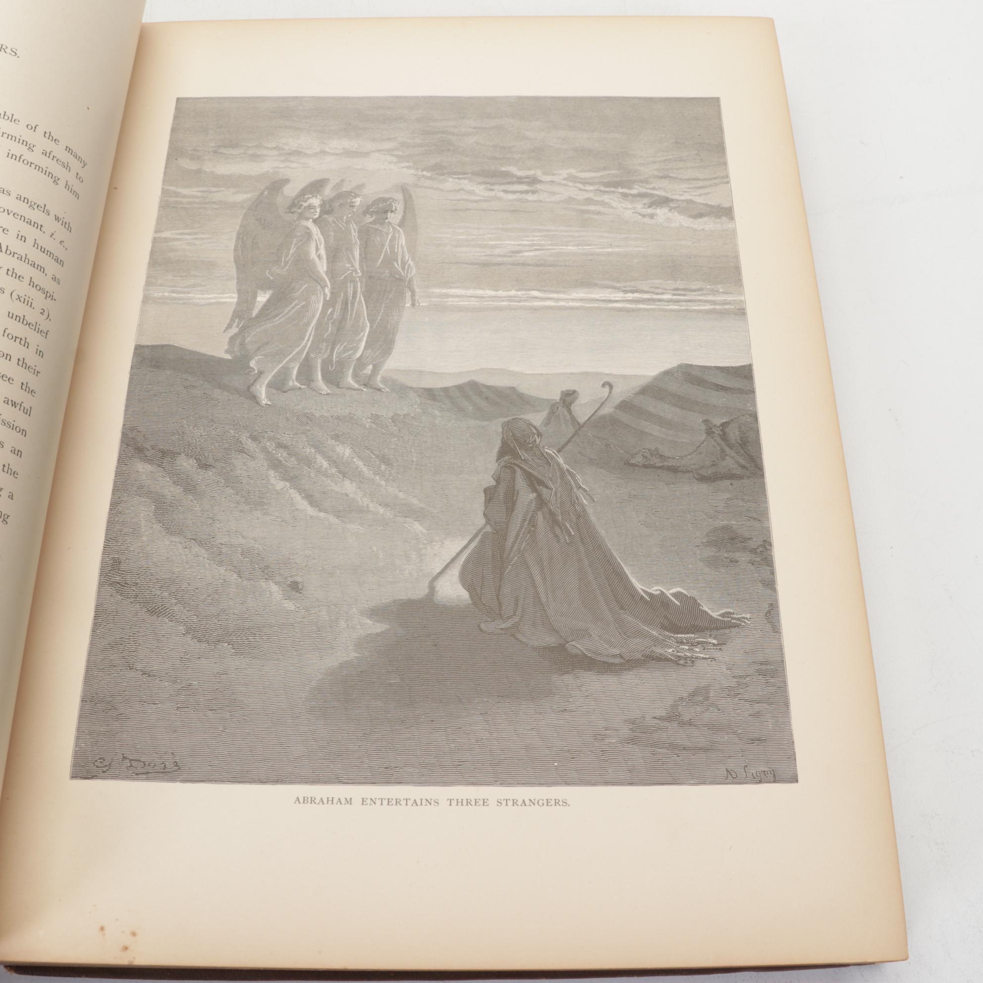 Gustave Doré Illustrated "The Bible Gallery" by Talbot W. Chambers and More