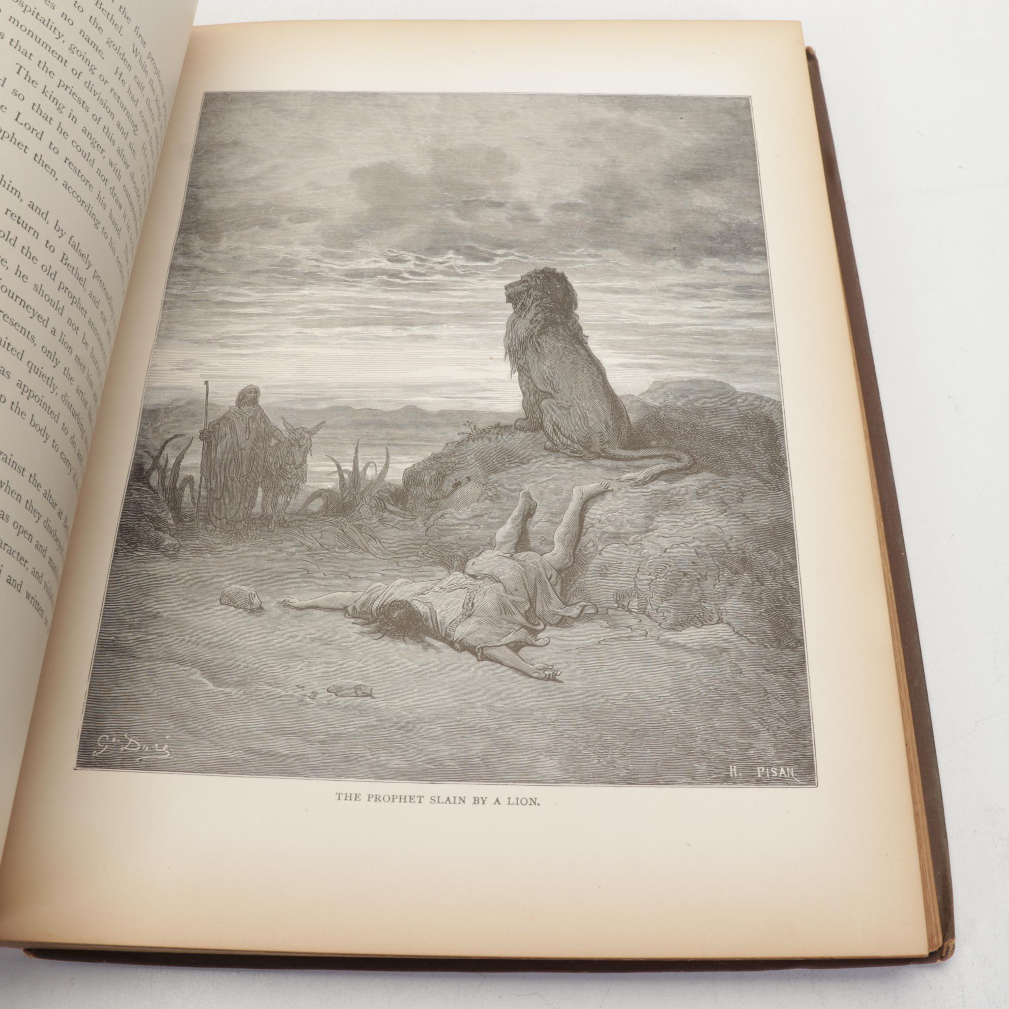 Gustave Doré Illustrated "The Bible Gallery" by Talbot W. Chambers and More