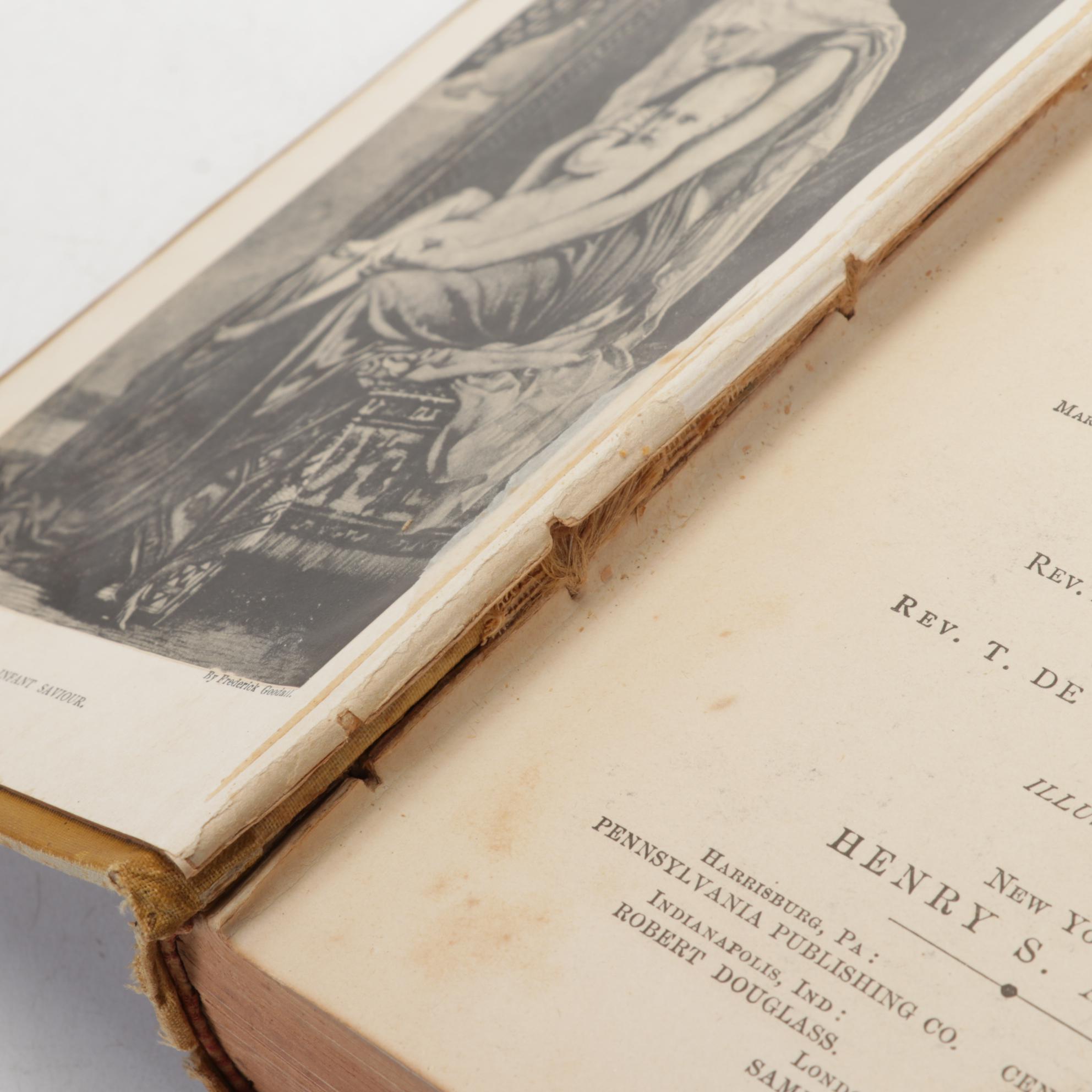 Gustave Doré Illustrated "The Bible Gallery" by Talbot W. Chambers and More