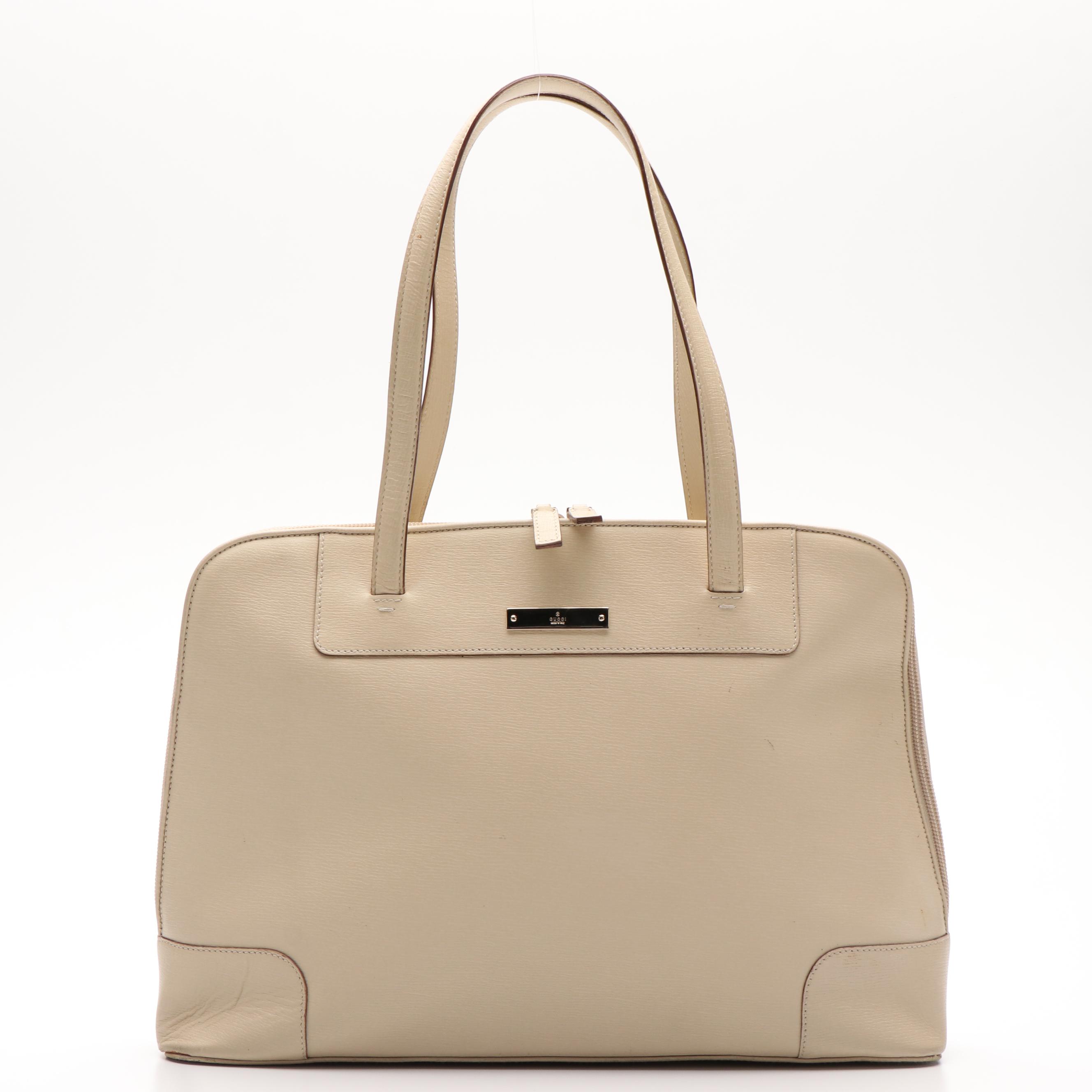 Gucci Leather Tote Bag