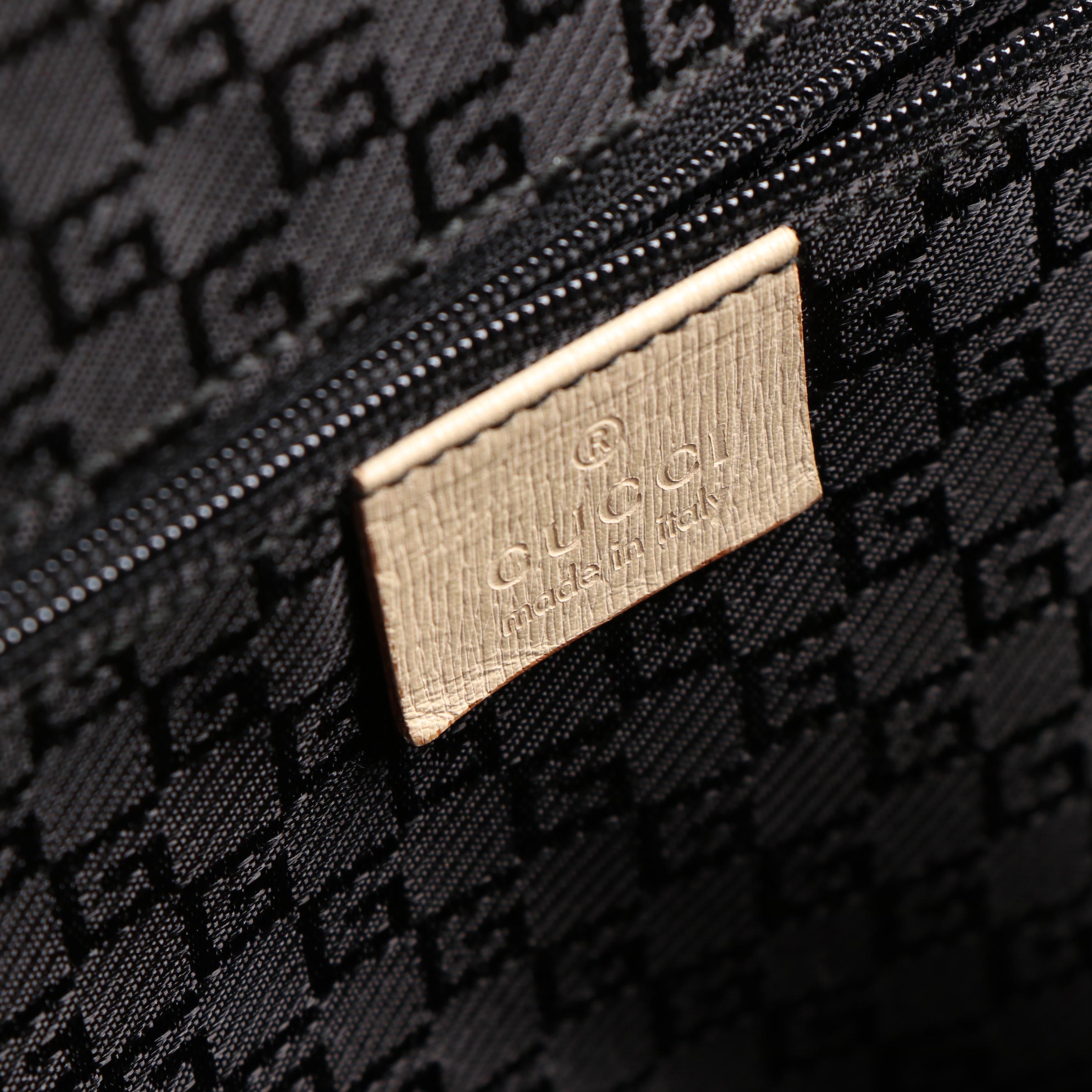 Gucci Leather Tote Bag