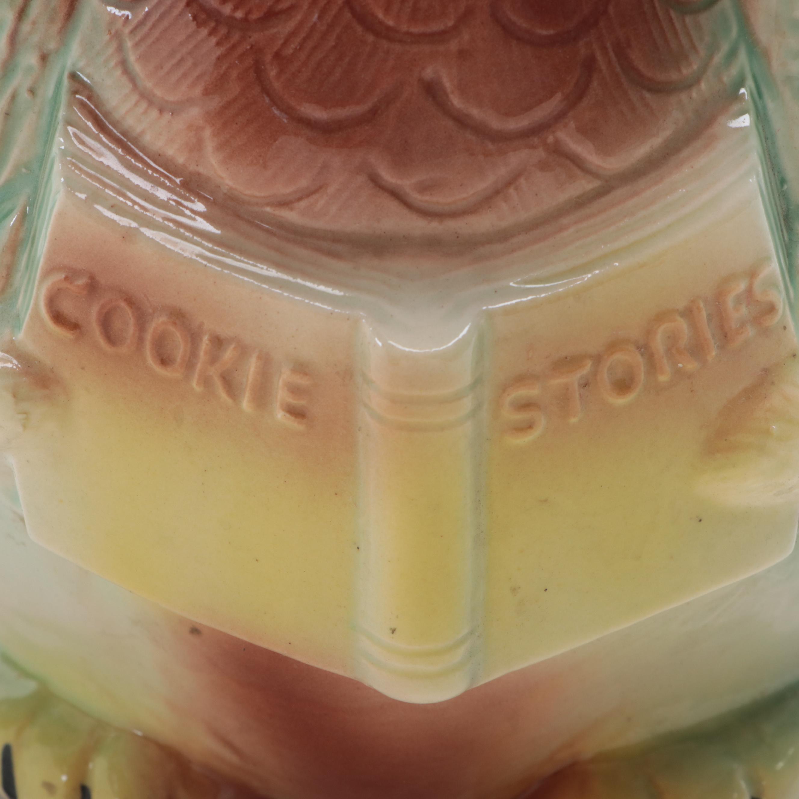 Robinson Ransbottom Bird Shaped Cookie Jar, Mid-20th Century