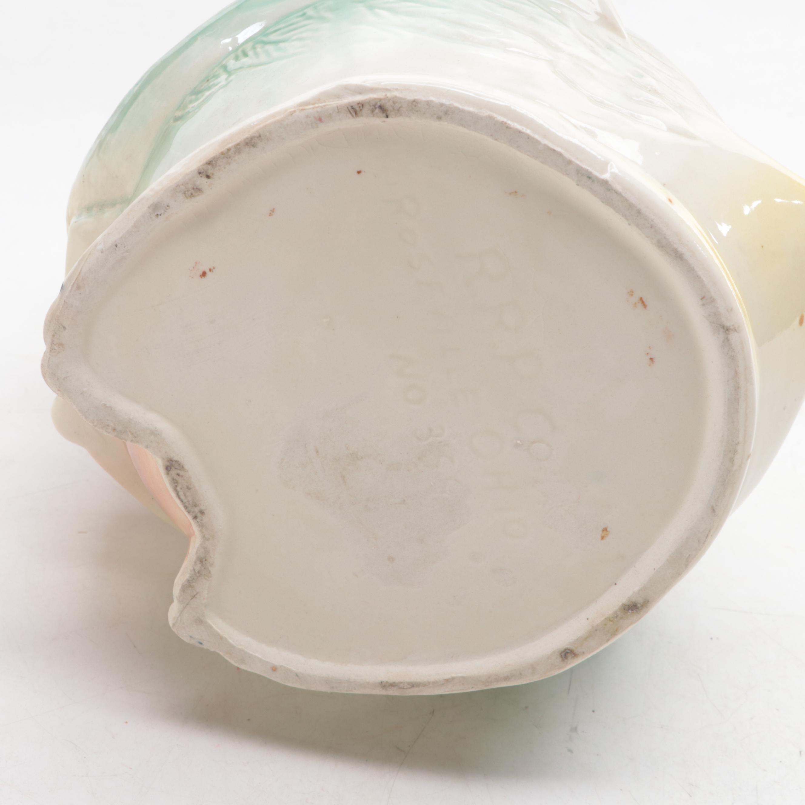 Robinson Ransbottom Bird Shaped Cookie Jar, Mid-20th Century