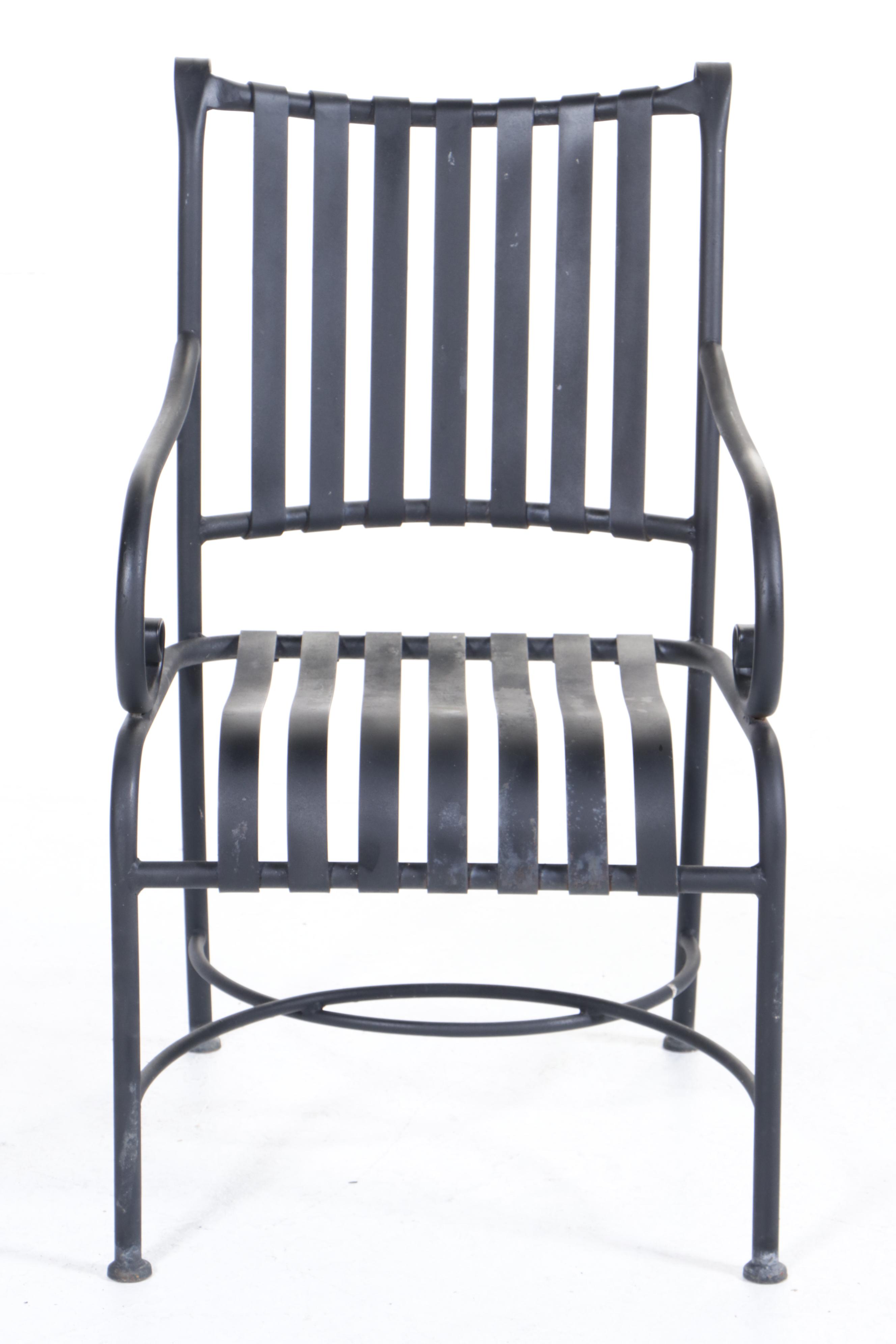 Summer Classics Metal Patio Dining Set with Umbrella