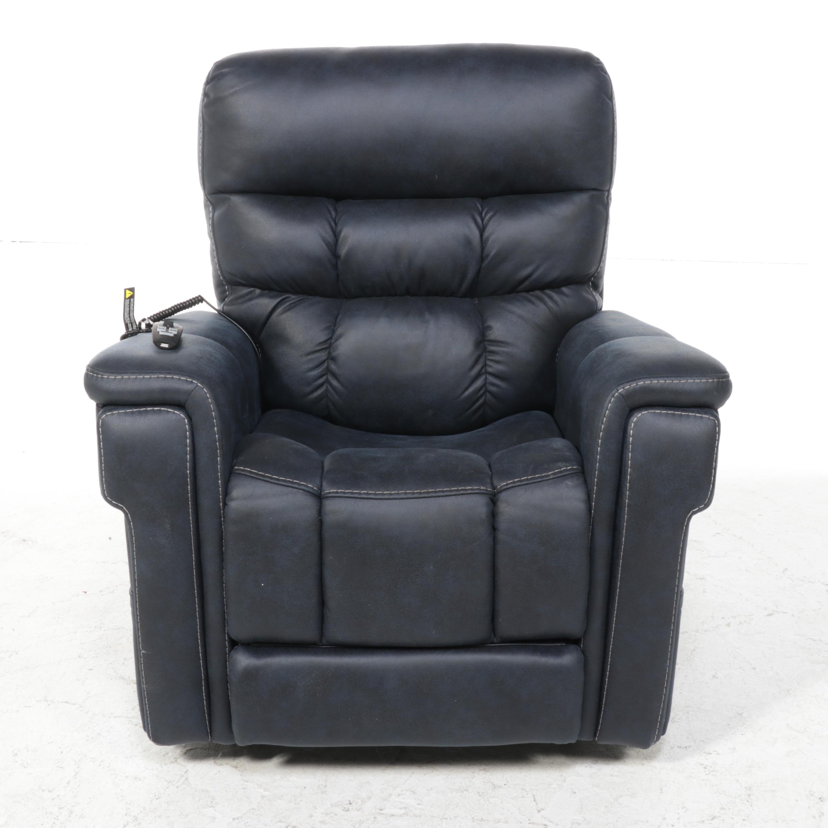 Viva Lift! Faux Leather Upholstered Reclining and Heated Lift Chair