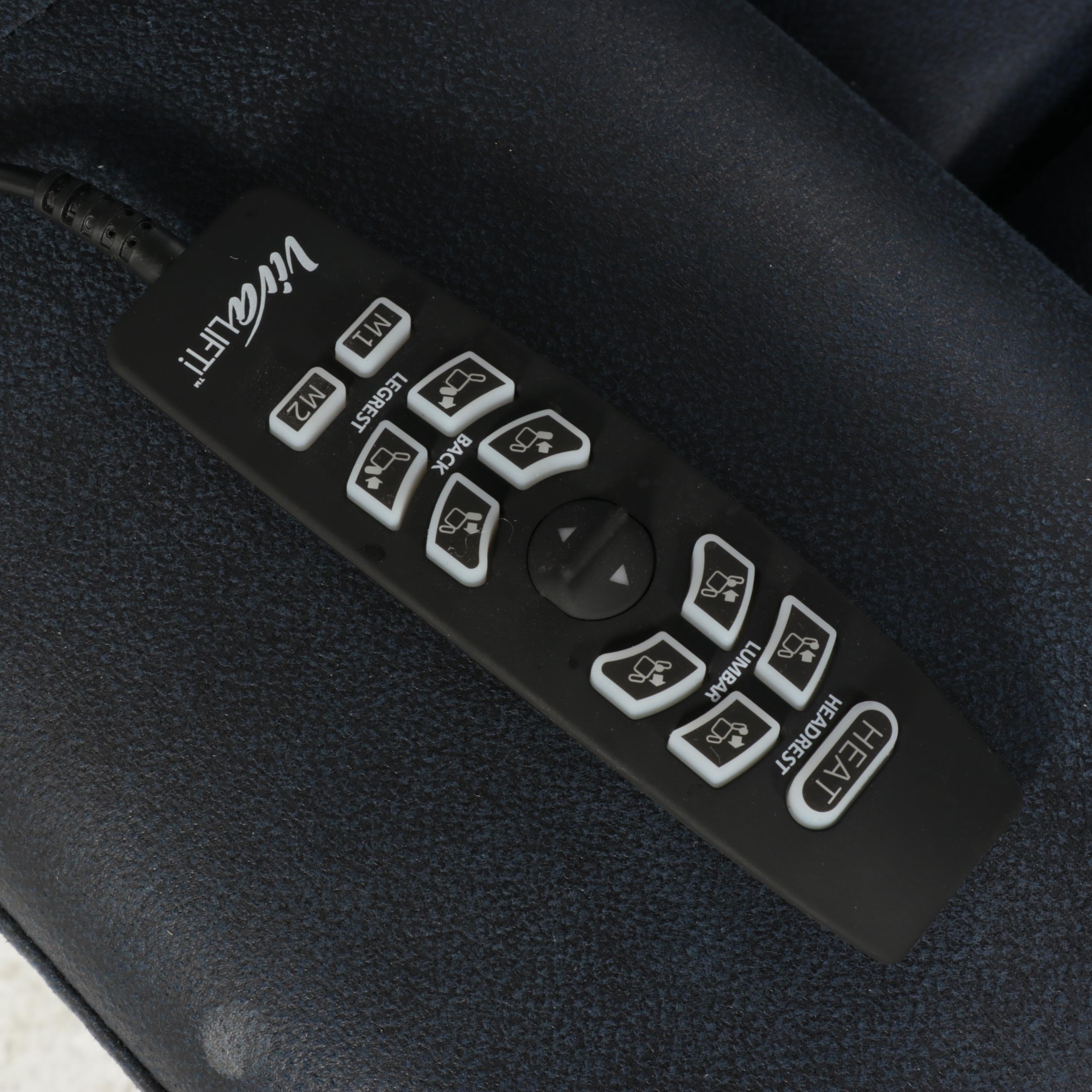 Viva Lift! Faux Leather Upholstered Reclining and Heated Lift Chair