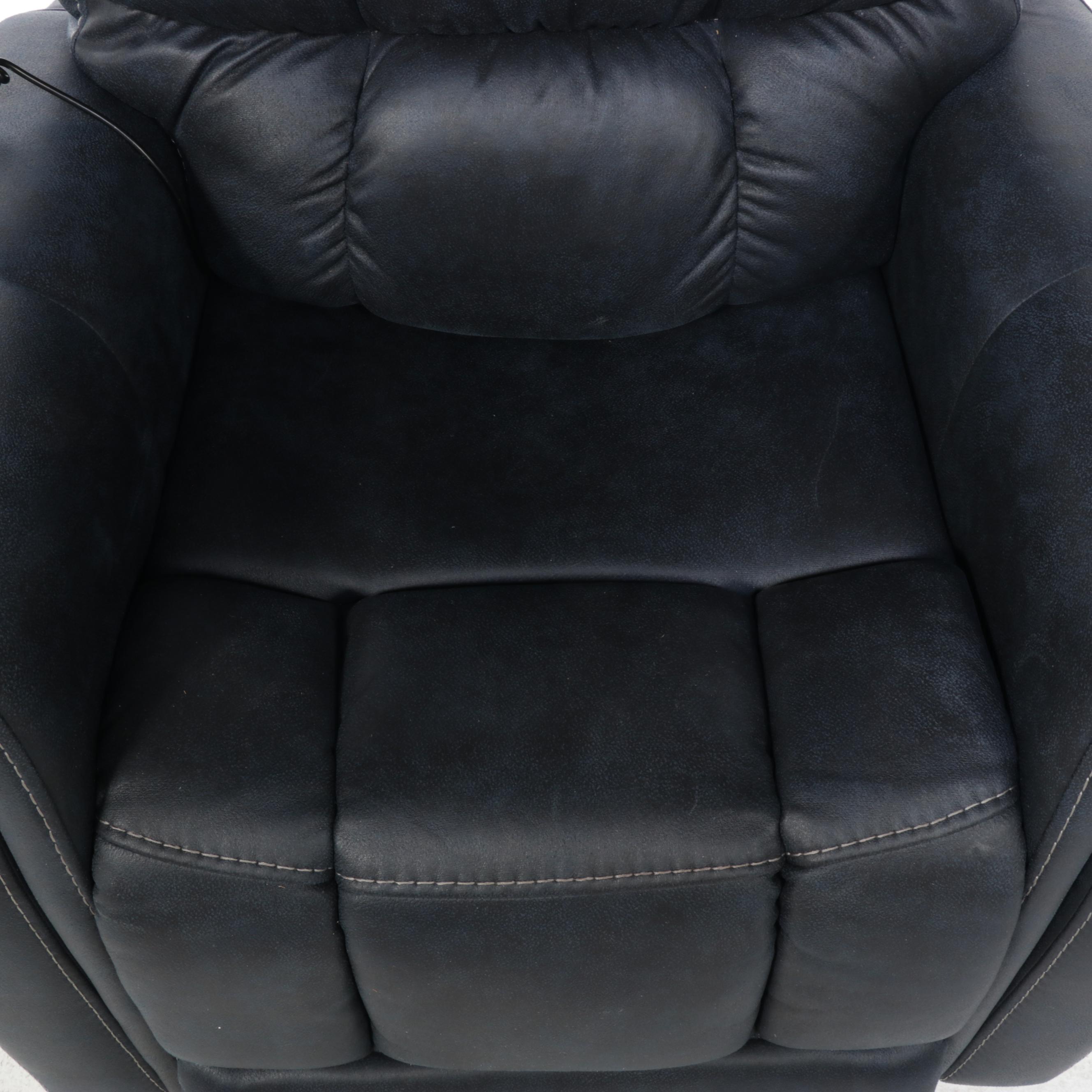 Viva Lift! Faux Leather Upholstered Reclining and Heated Lift Chair