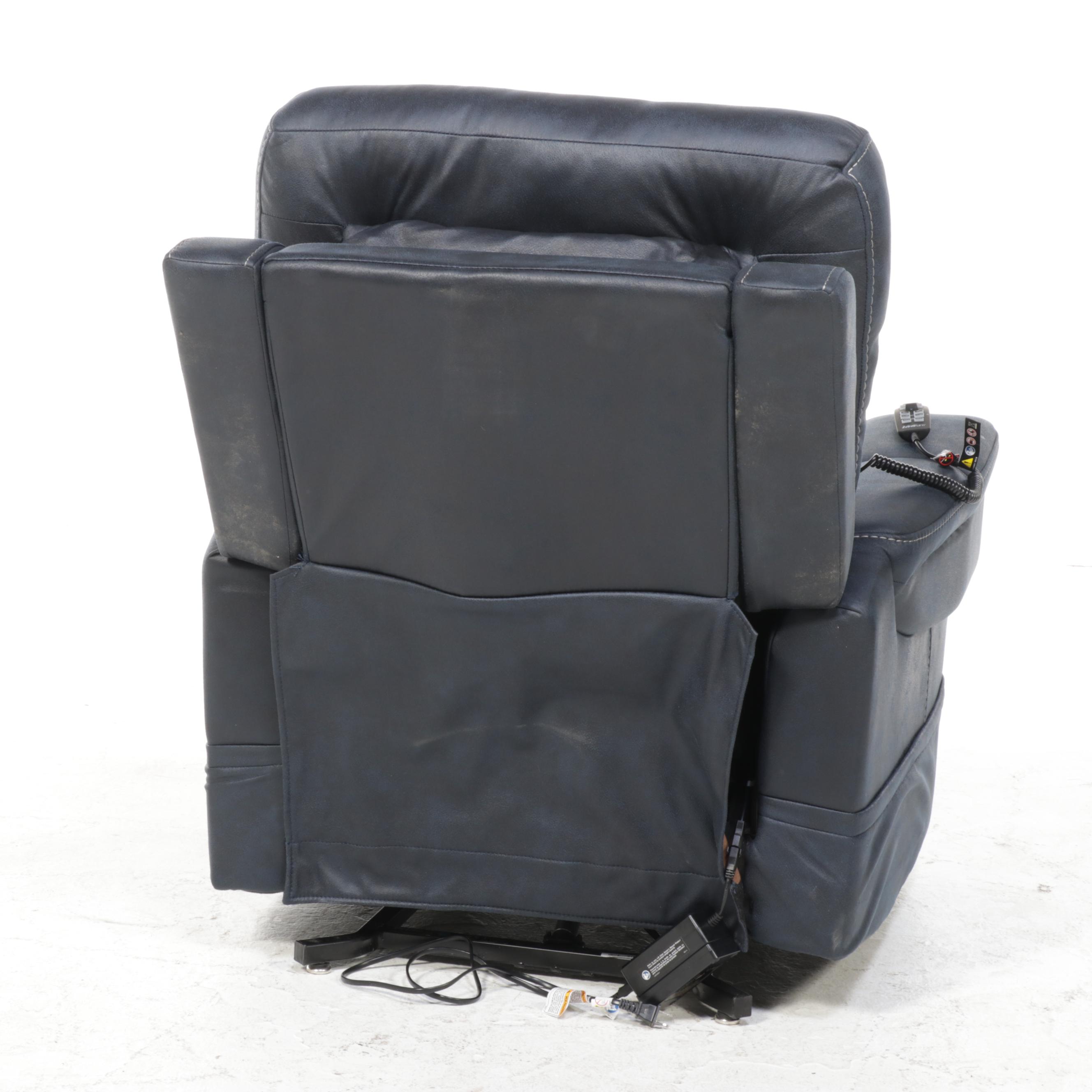 Viva Lift! Faux Leather Upholstered Reclining and Heated Lift Chair