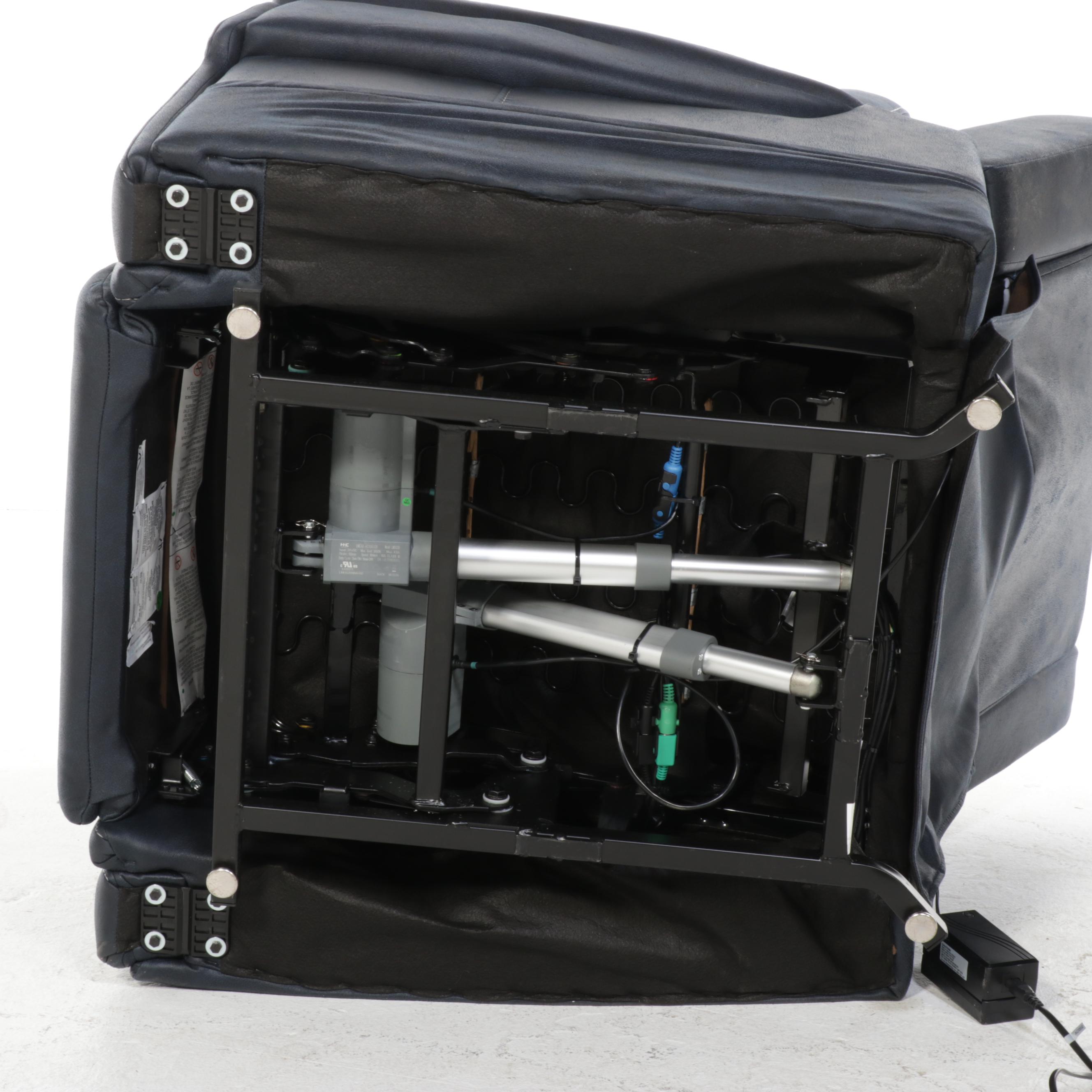 Viva Lift! Faux Leather Upholstered Reclining and Heated Lift Chair