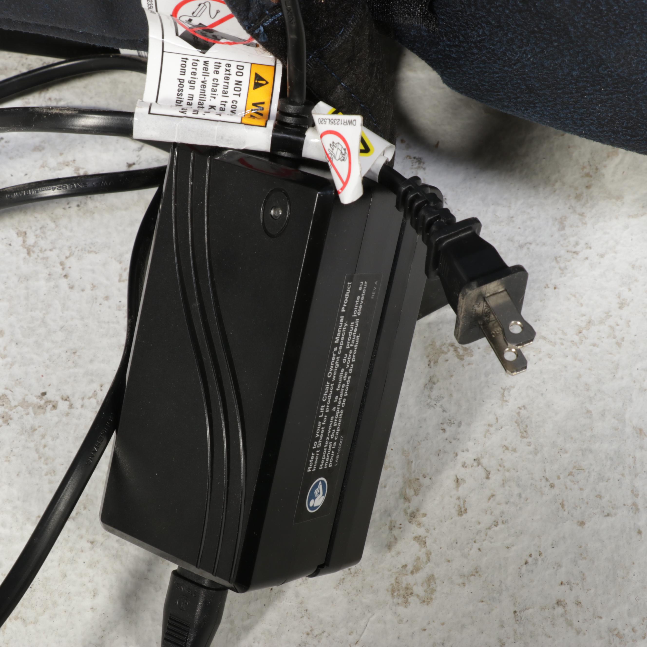 Viva Lift! Faux Leather Upholstered Reclining and Heated Lift Chair