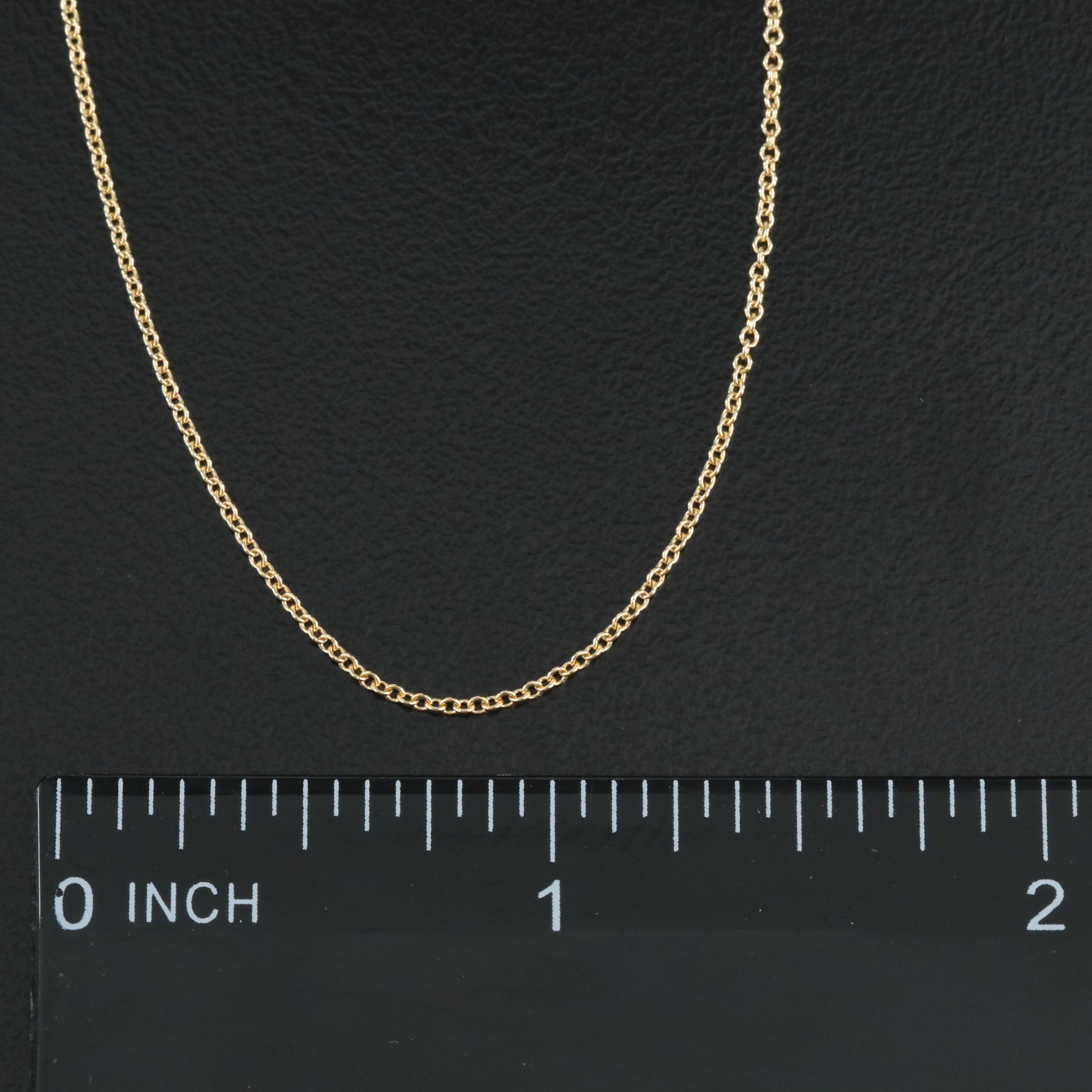 18K Cable Chain Necklace