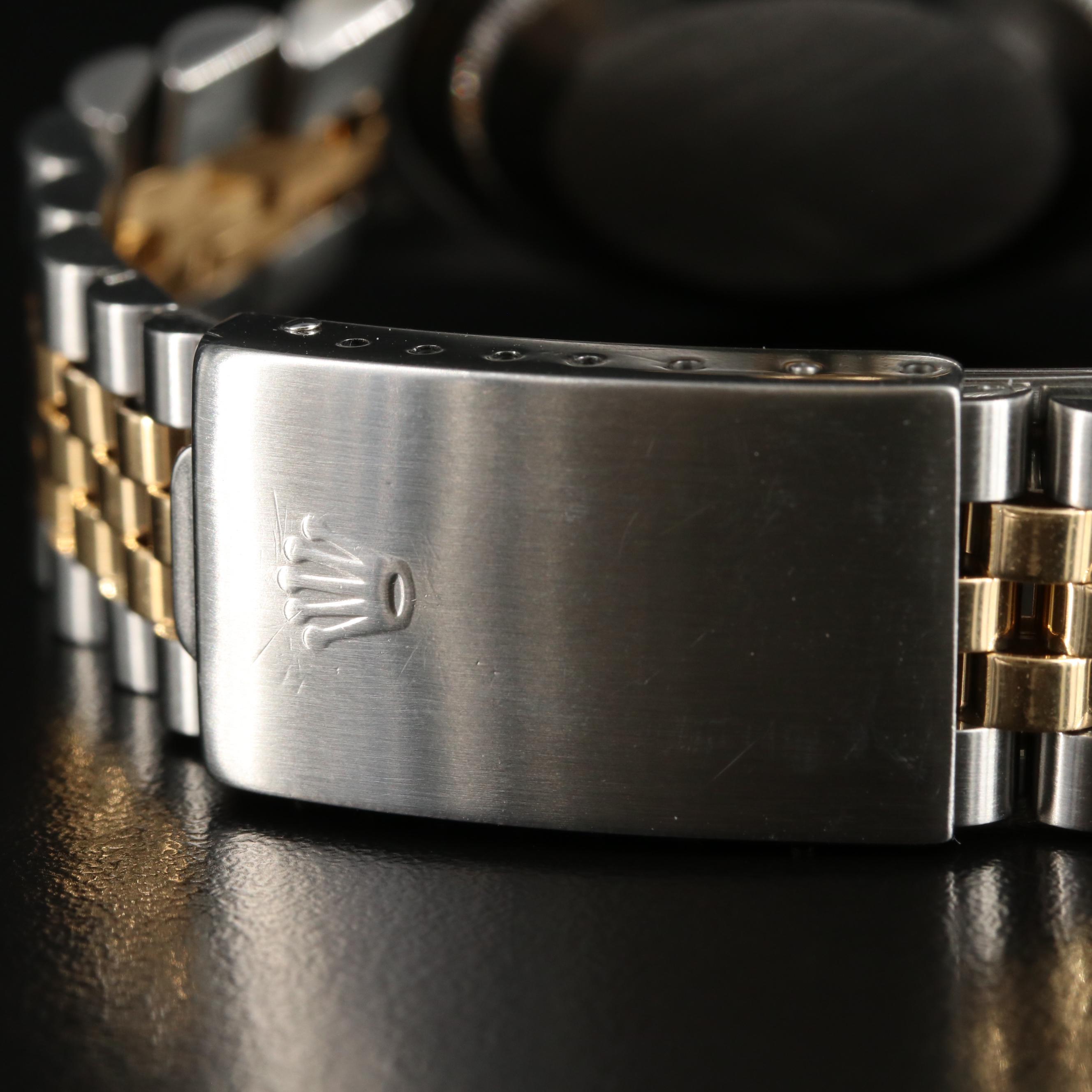 18K and Stainless Steel Rolex Datejust Watch