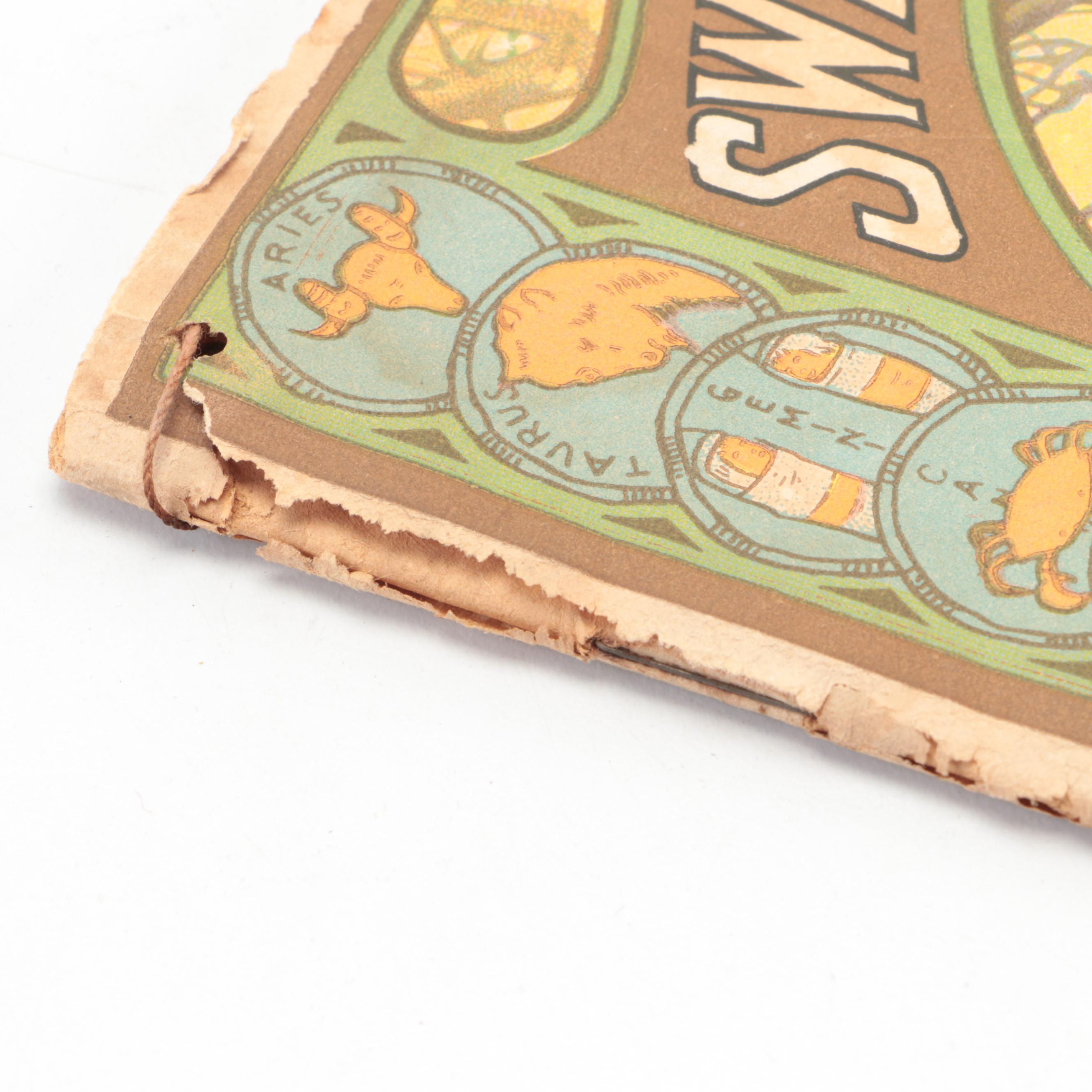 Navajo Velvet Dolls, Native American Design 1919 Swamp Root Almanac and More