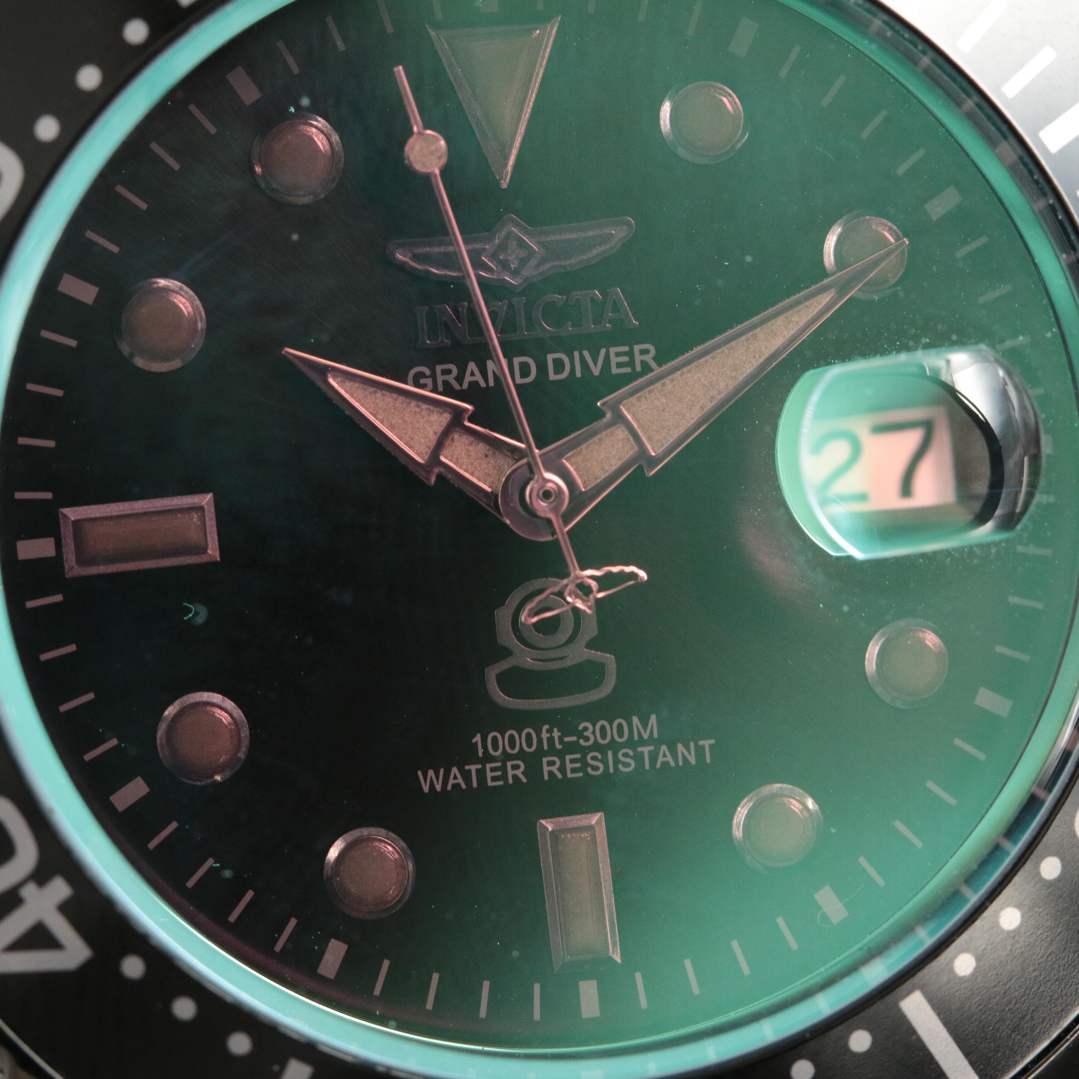 Limited Edition Invicta Grand Diver in Disney 3-Slot Watch Case