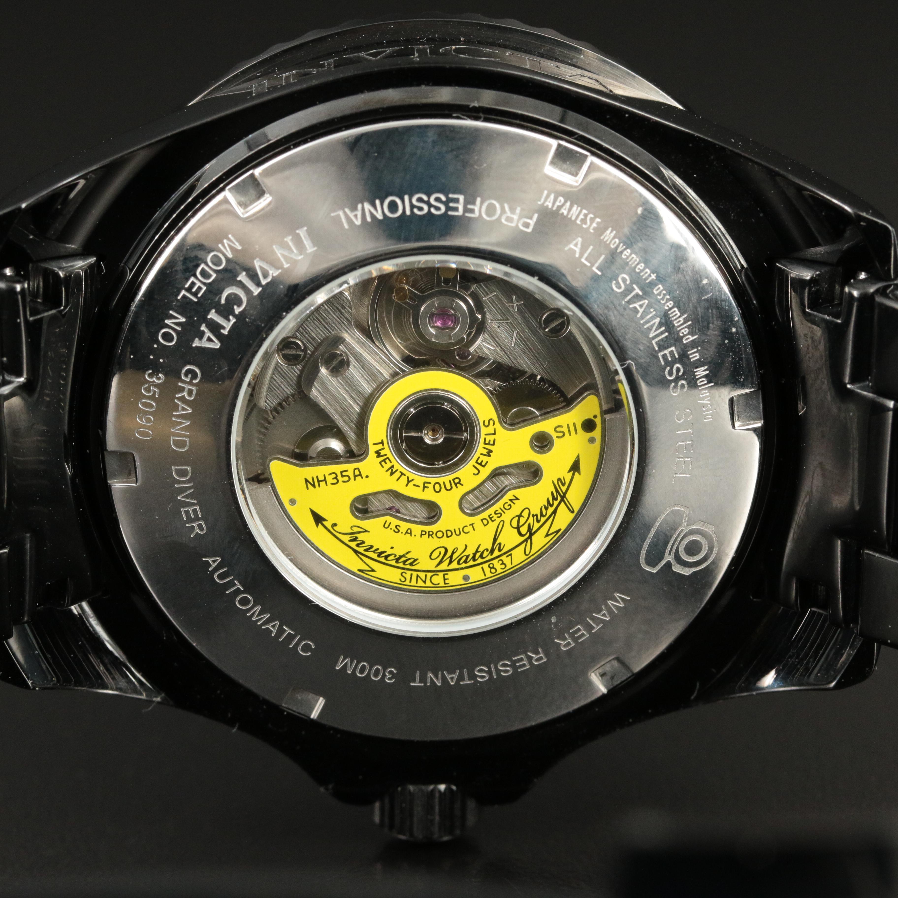 Limited Edition Invicta Grand Diver in Disney 3-Slot Watch Case