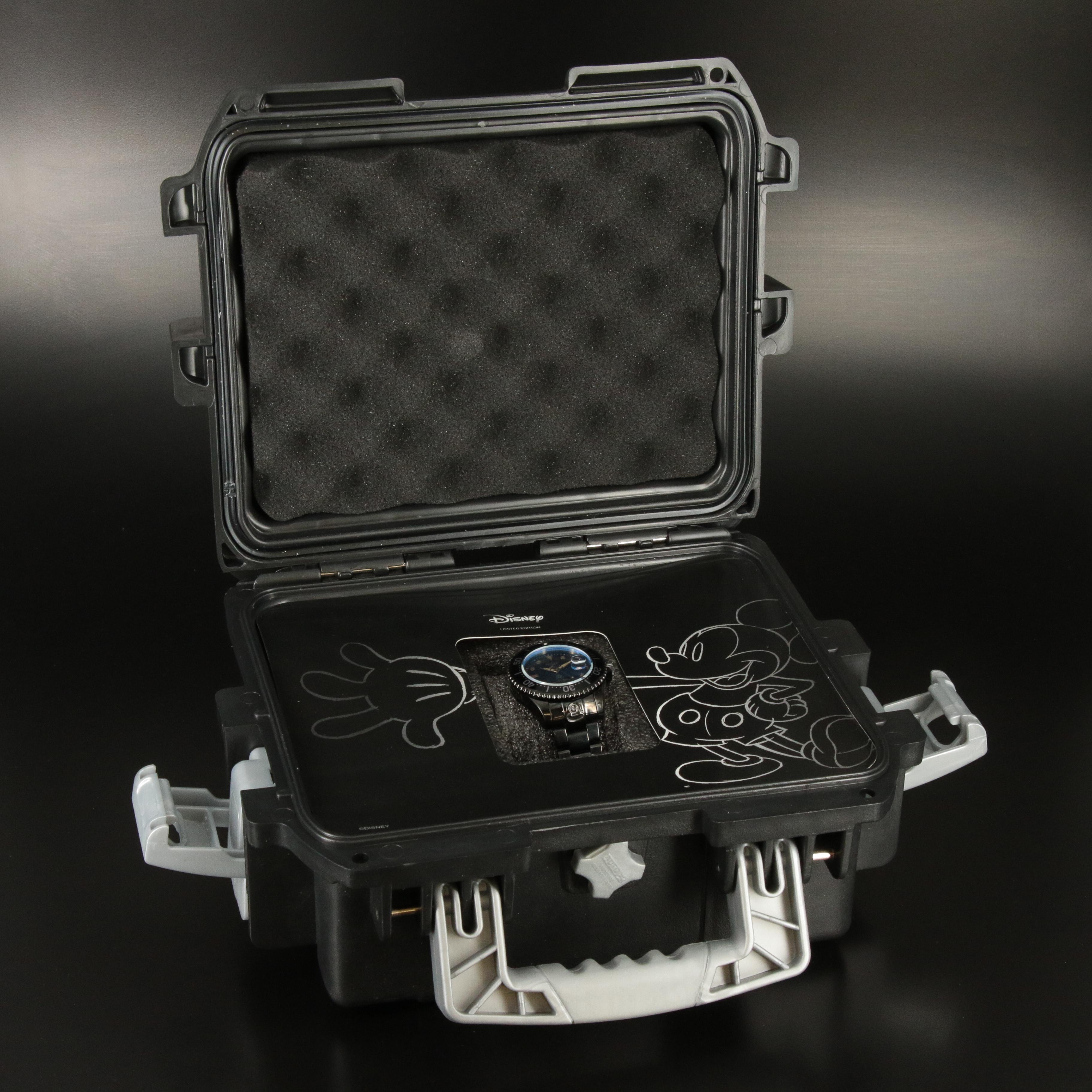 Limited Edition Invicta Grand Diver in Disney 3-Slot Watch Case