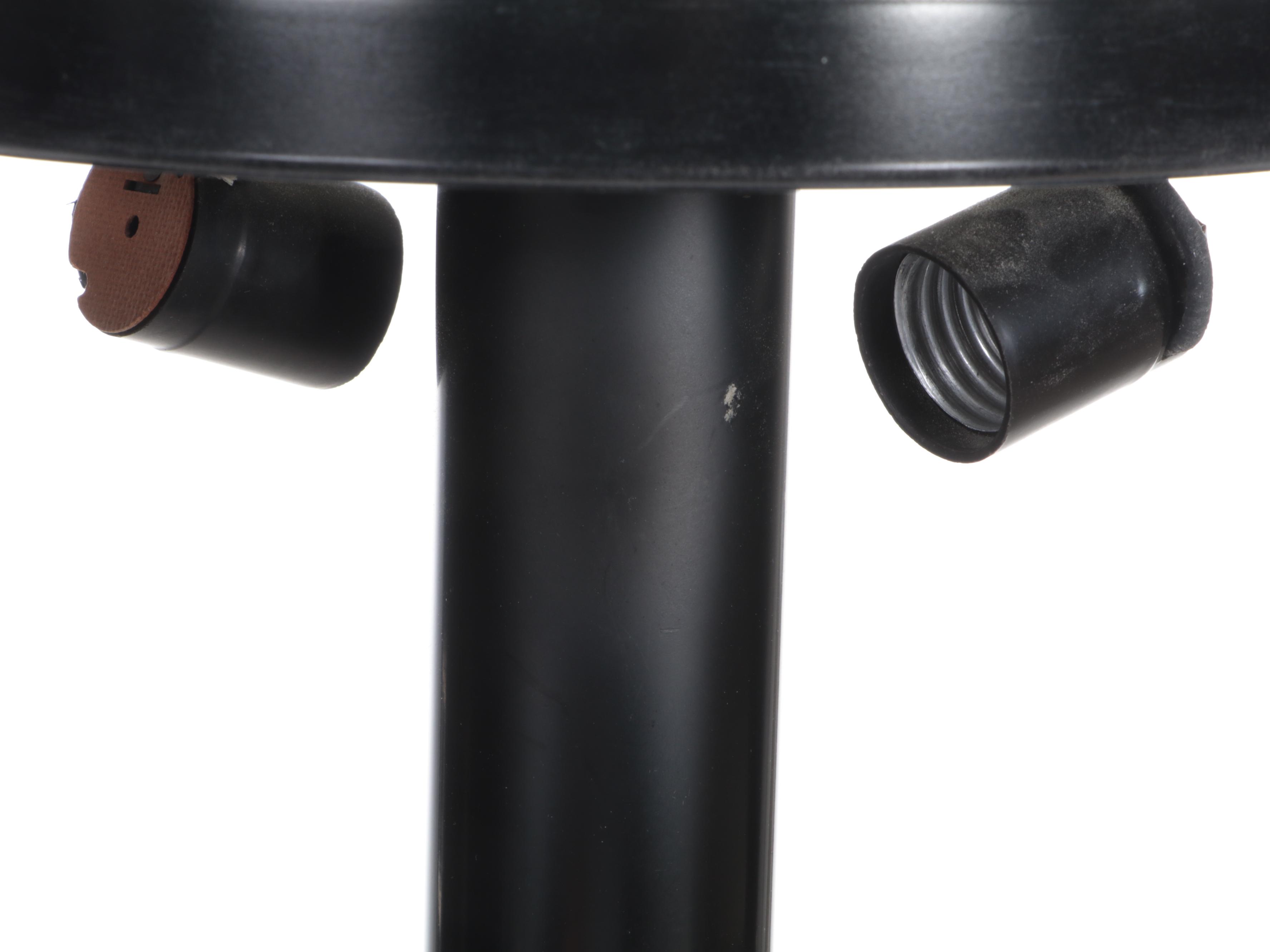 Pair of MCM Swing Arm Floor Lamps