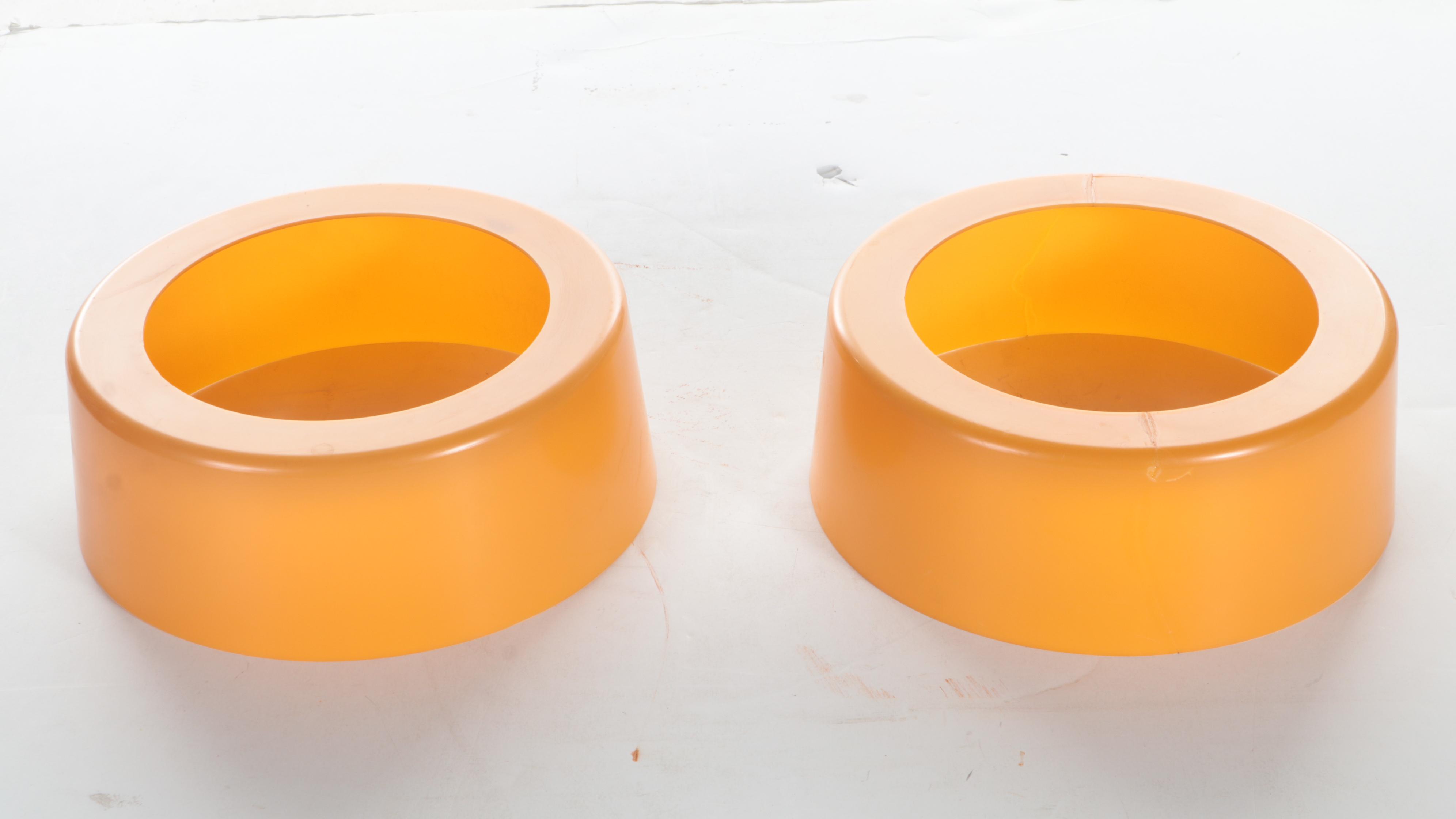 Pair of MCM Swing Arm Floor Lamps