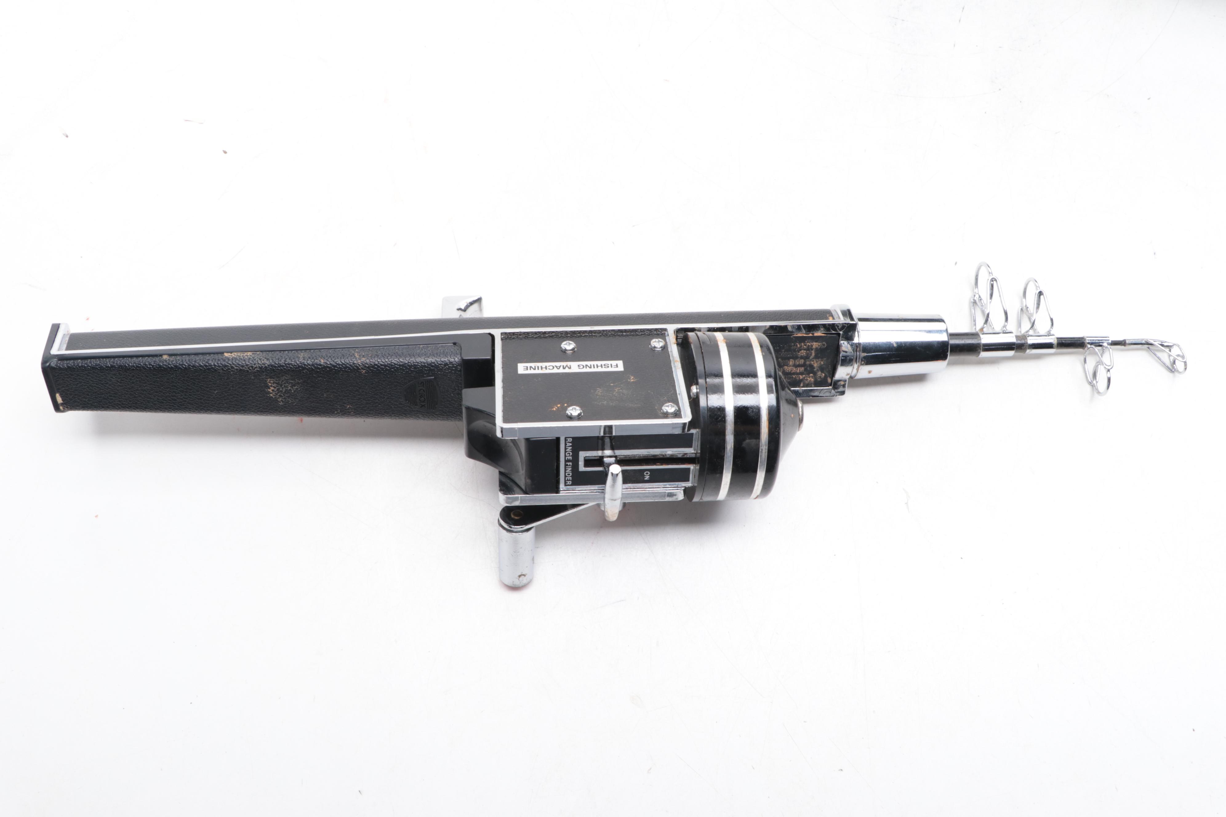 St. Croix Fishing Machine Collapsible Fishing Rod with Case, 1970s