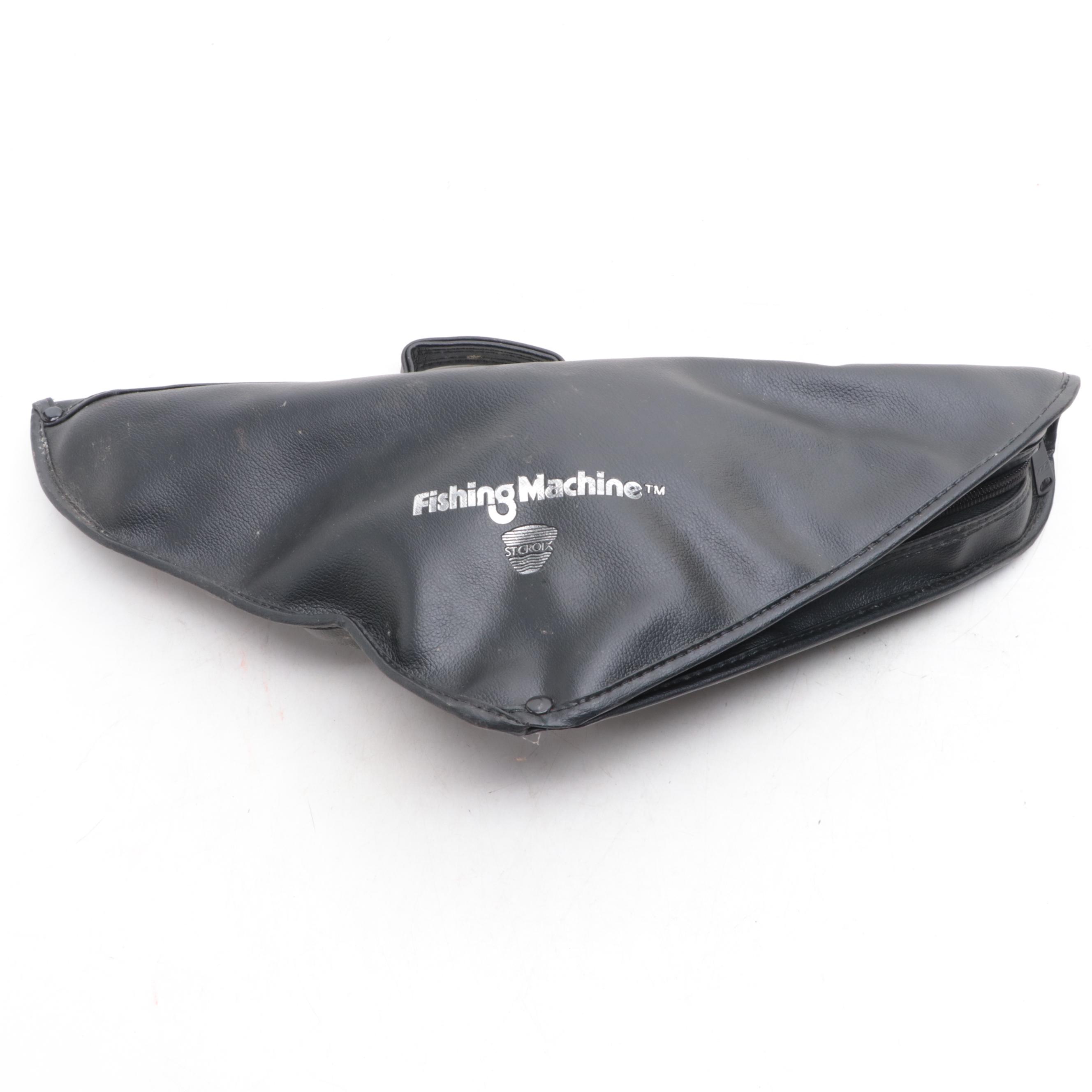 St. Croix Fishing Machine Collapsible Fishing Rod with Case, 1970s