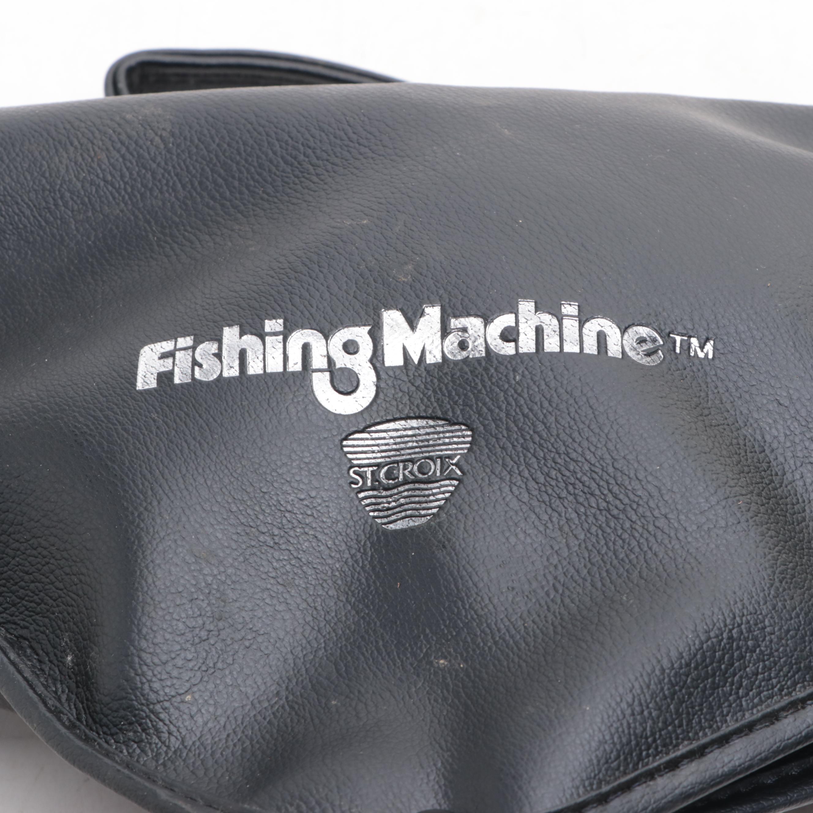 St. Croix Fishing Machine Collapsible Fishing Rod with Case, 1970s