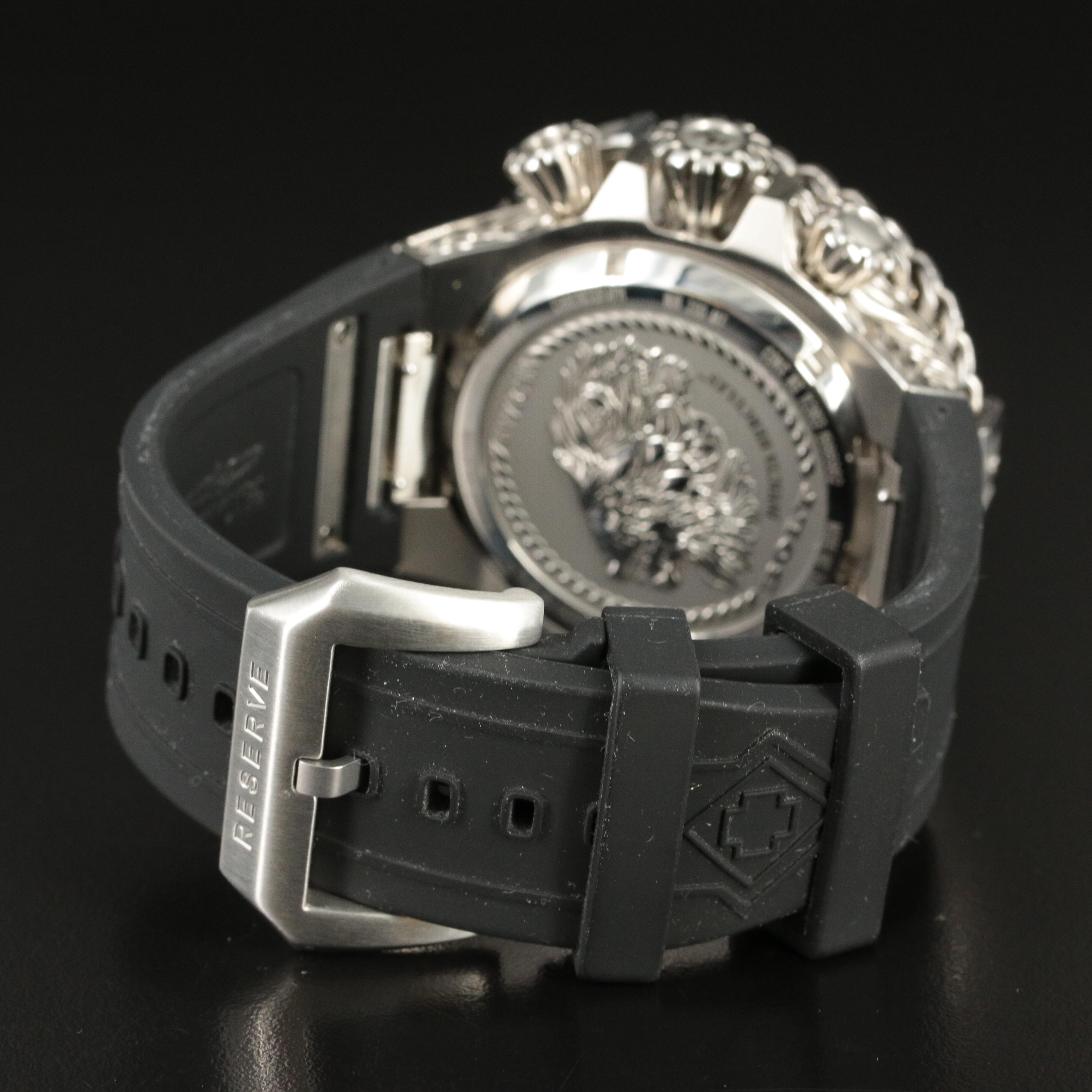 Stainless Steel Invicta Hercules Reserve Watch in 8-Slot Invicta Case
