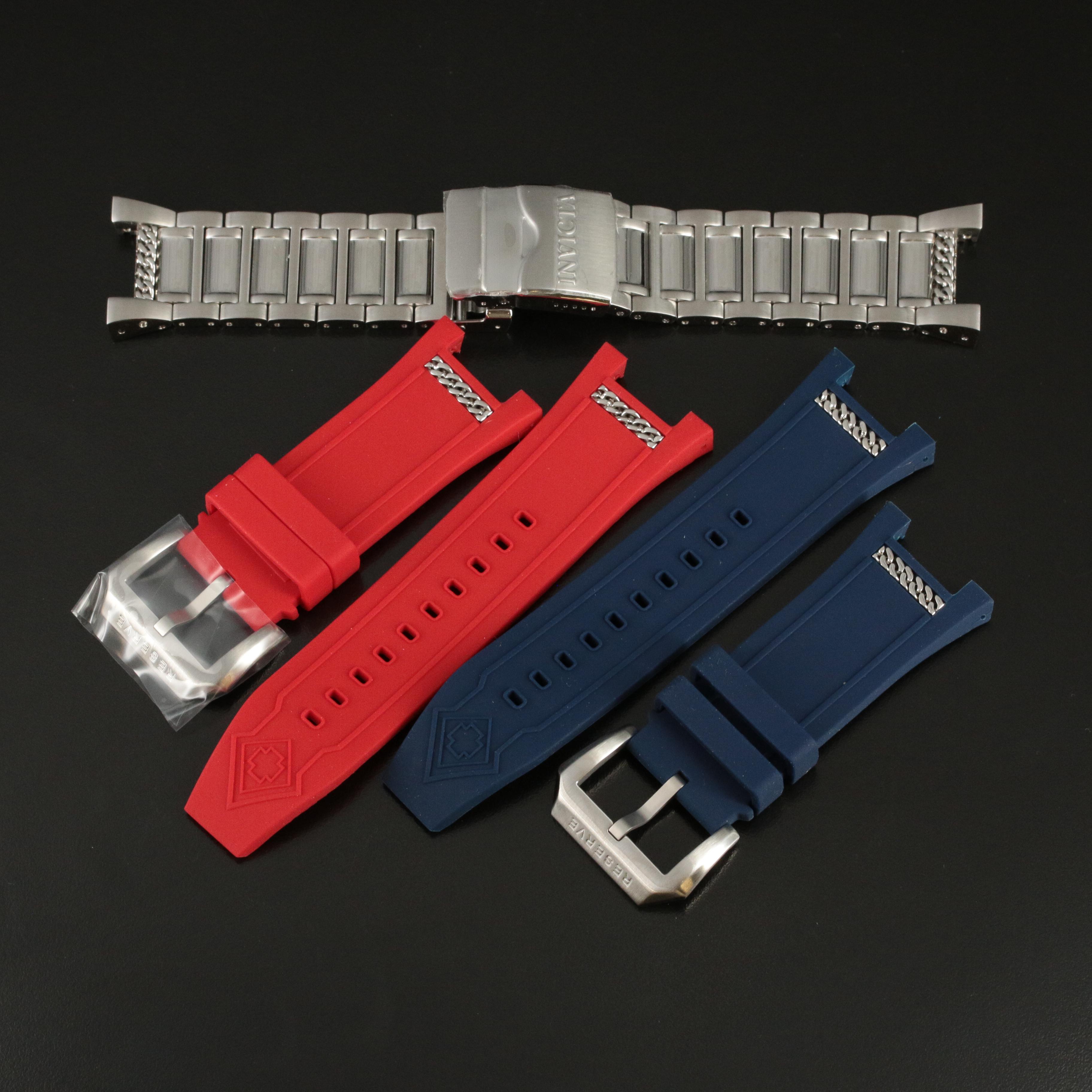 Stainless Steel Invicta Hercules Reserve Watch in 8-Slot Invicta Case