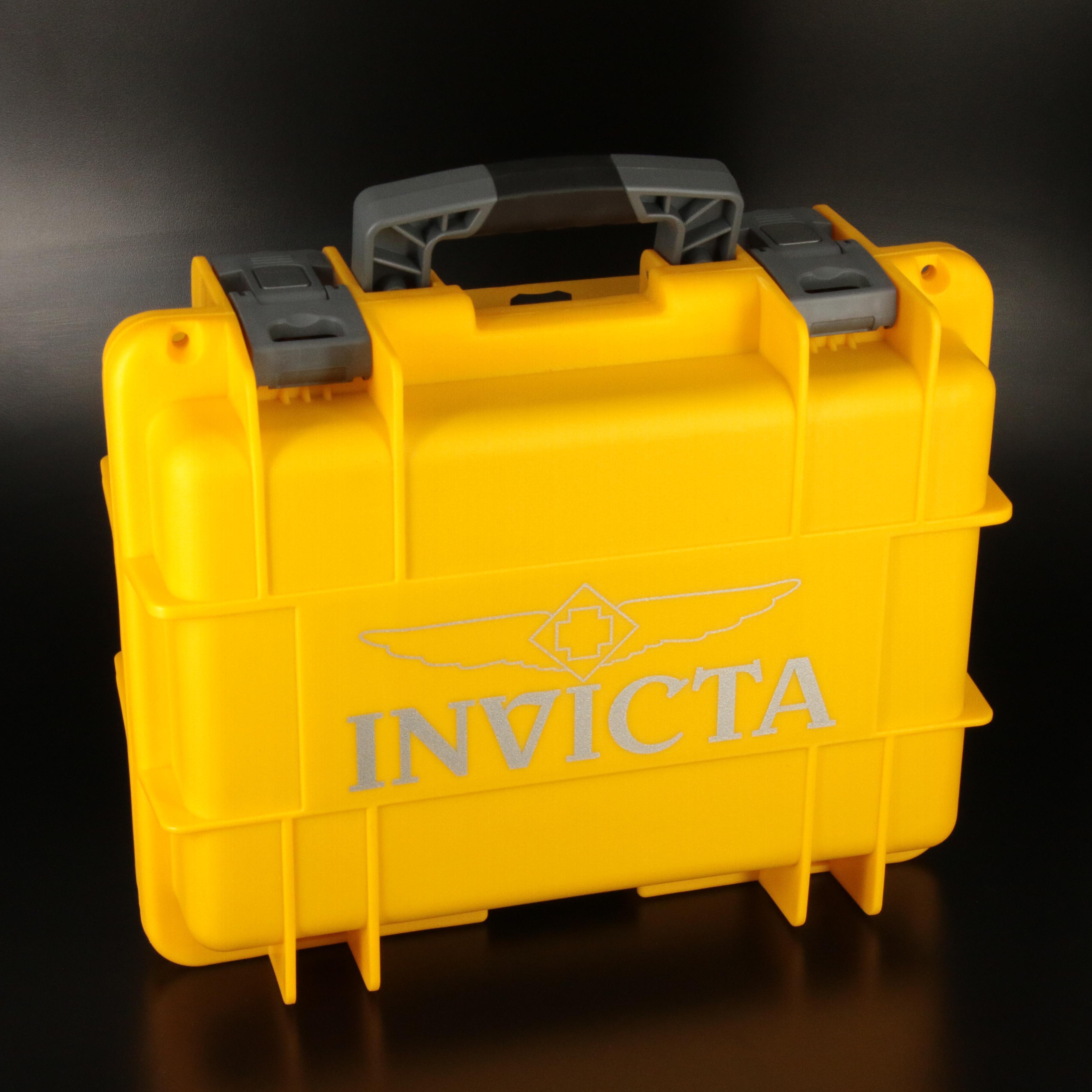 Stainless Steel Invicta Hercules Reserve Watch in 8-Slot Invicta Case