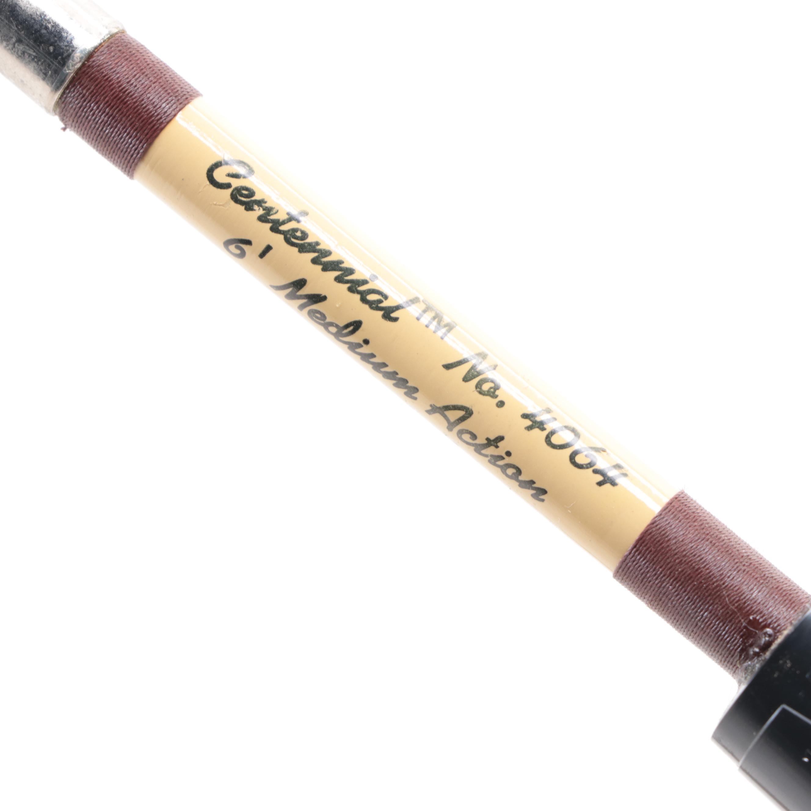 Zebco Centennial No. 4064 6' Medium Action Pack Rods with Cases