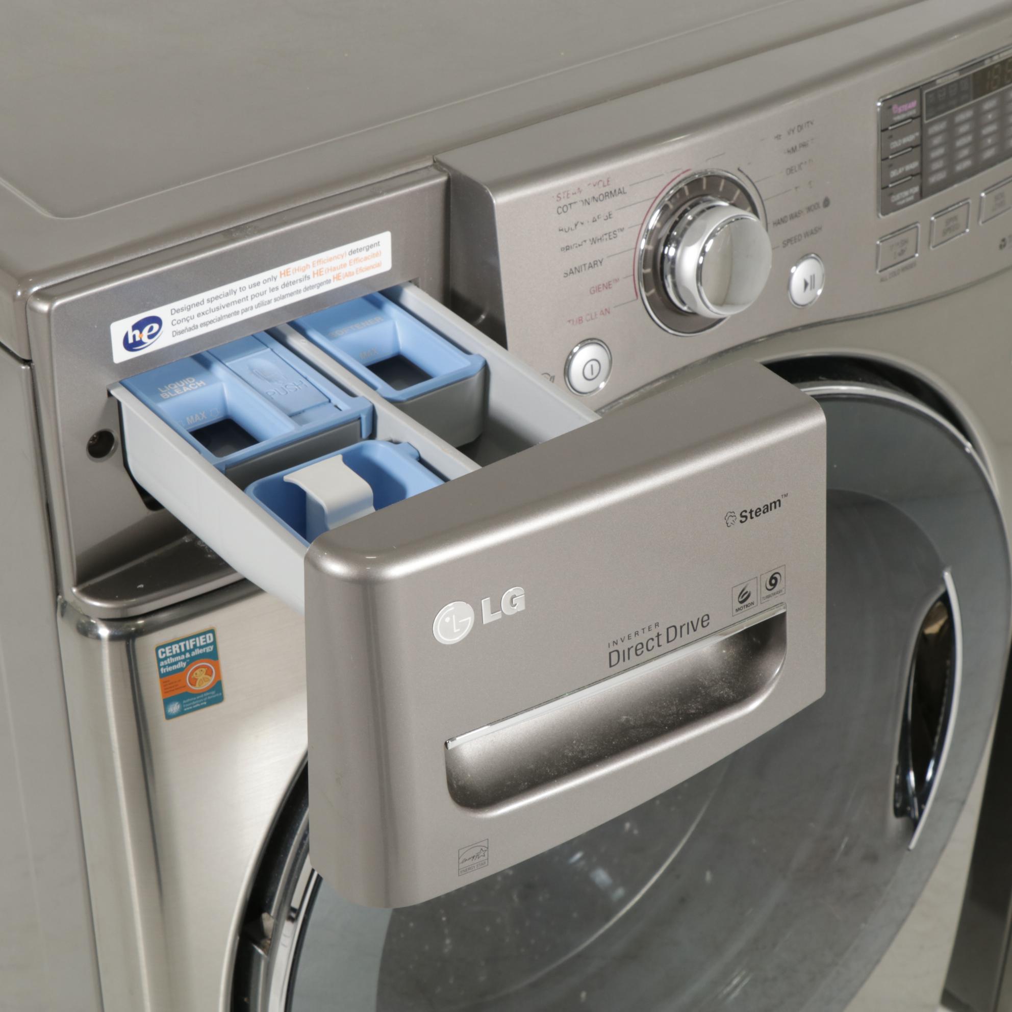 LG Front Loading Washer and Dryer EBTH