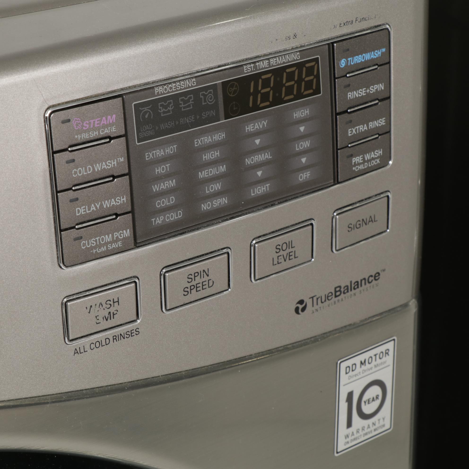 LG Front Loading Washer and Dryer