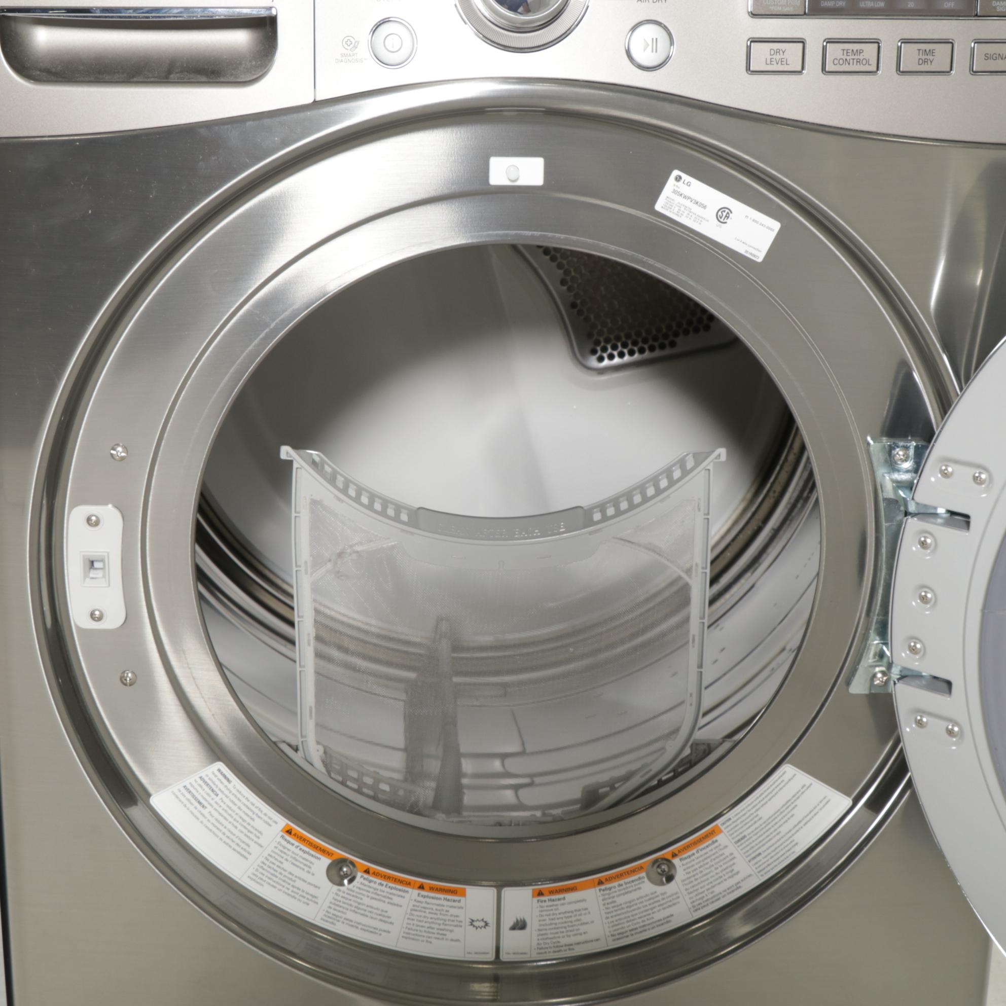 LG Front Loading Washer and Dryer EBTH