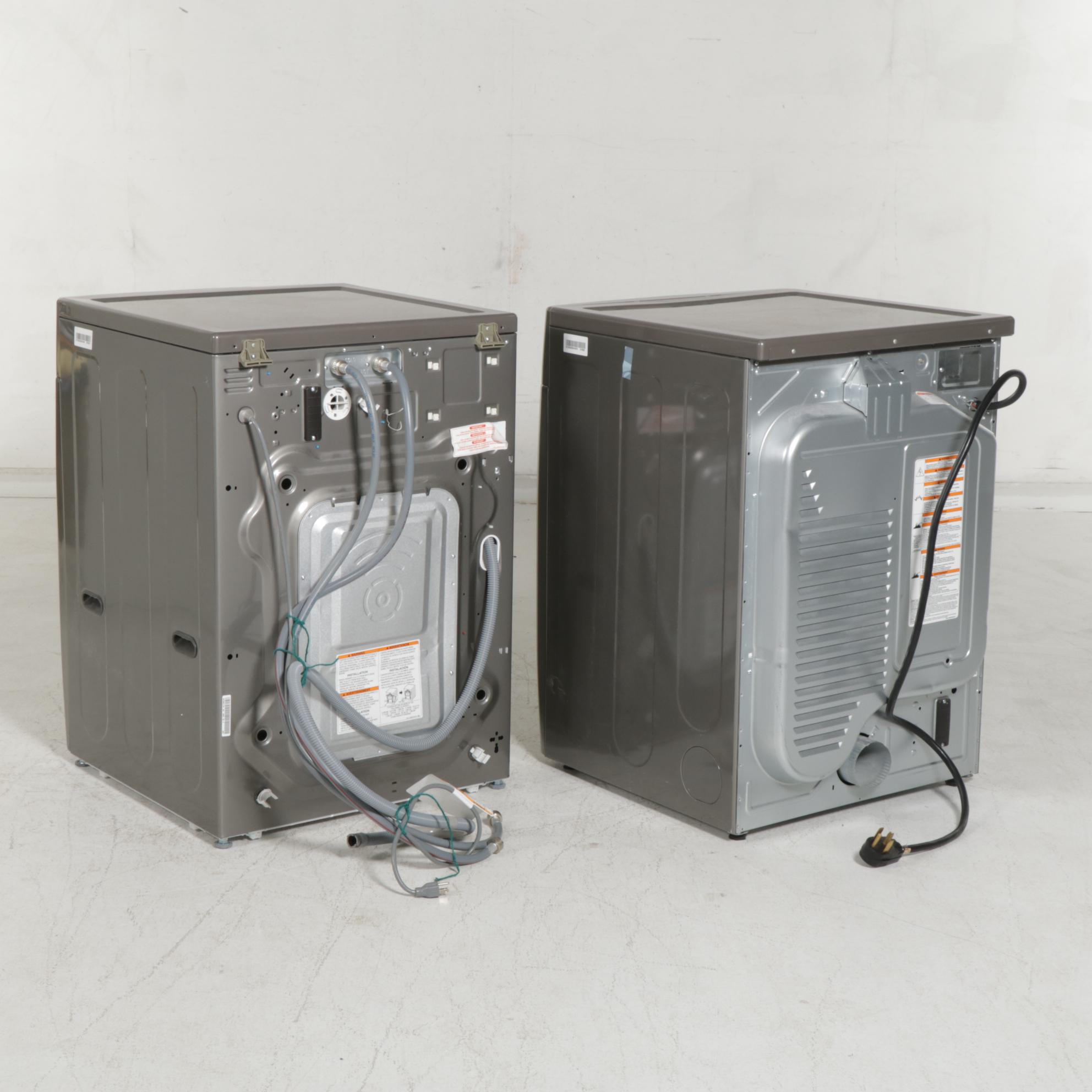 LG Front Loading Washer and Dryer