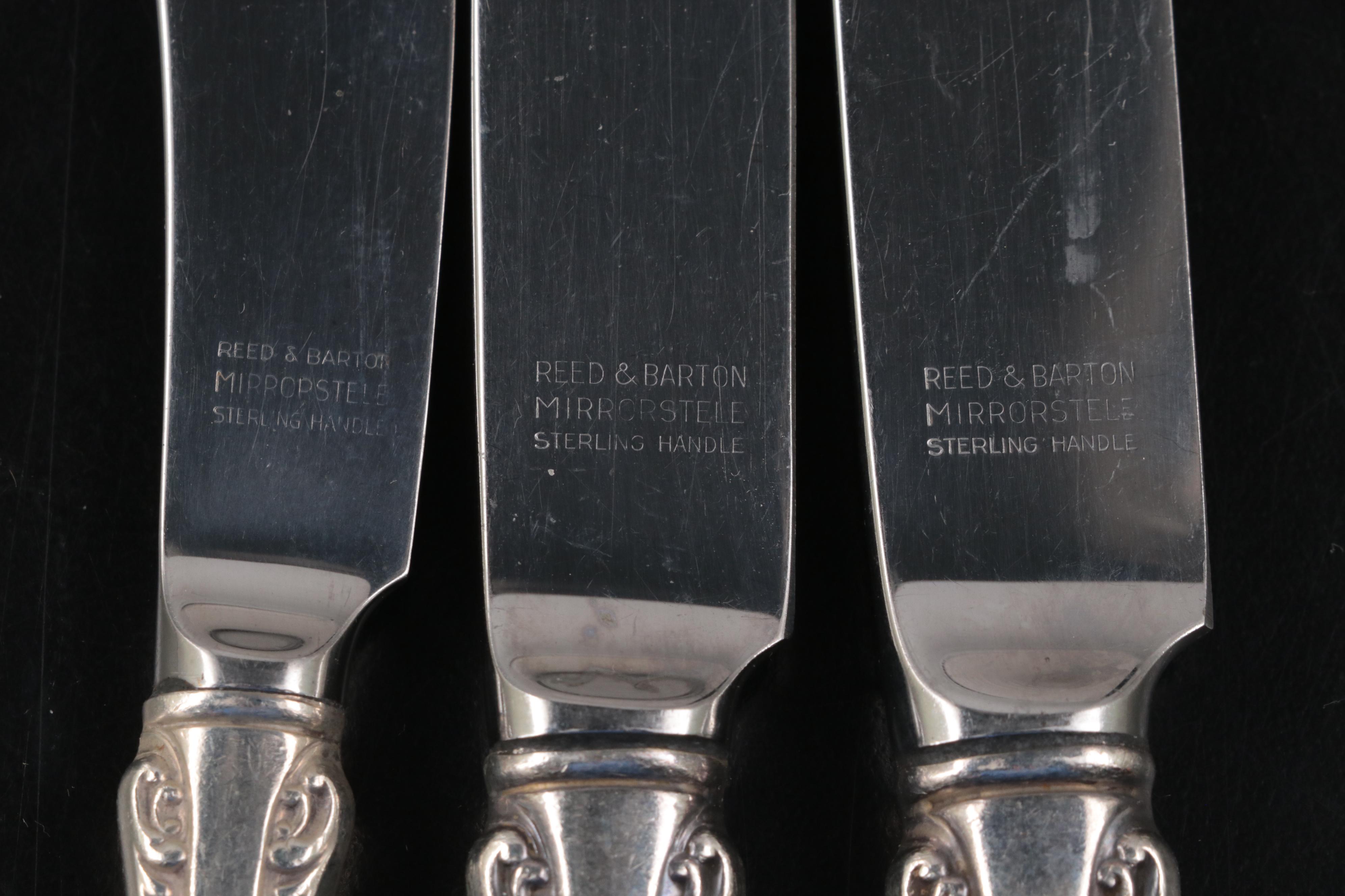 Reed & Barton "Georgian Rose" Sterling Silver Handle Carving Set and More