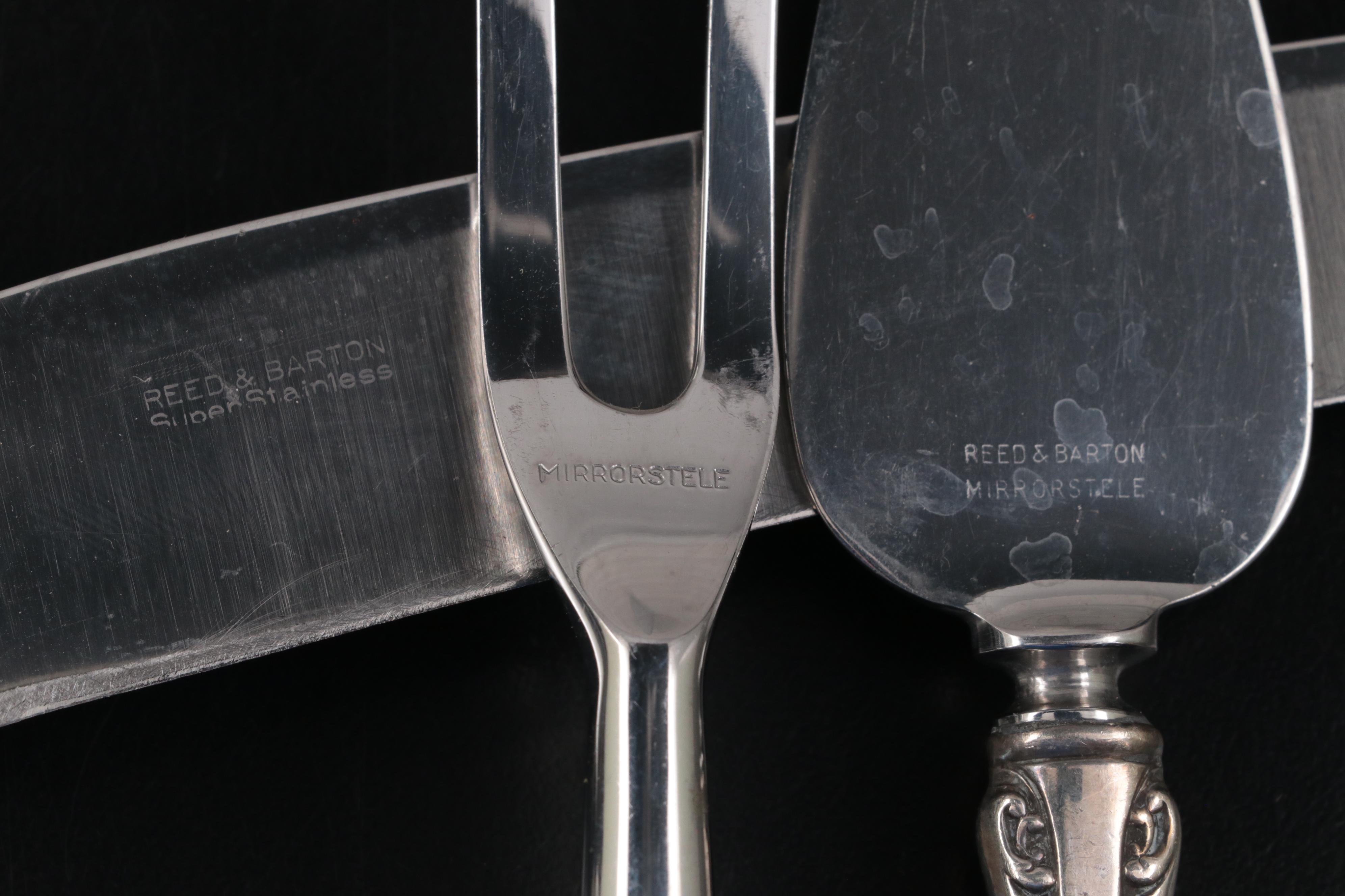 Reed & Barton "Georgian Rose" Sterling Silver Handle Carving Set and More