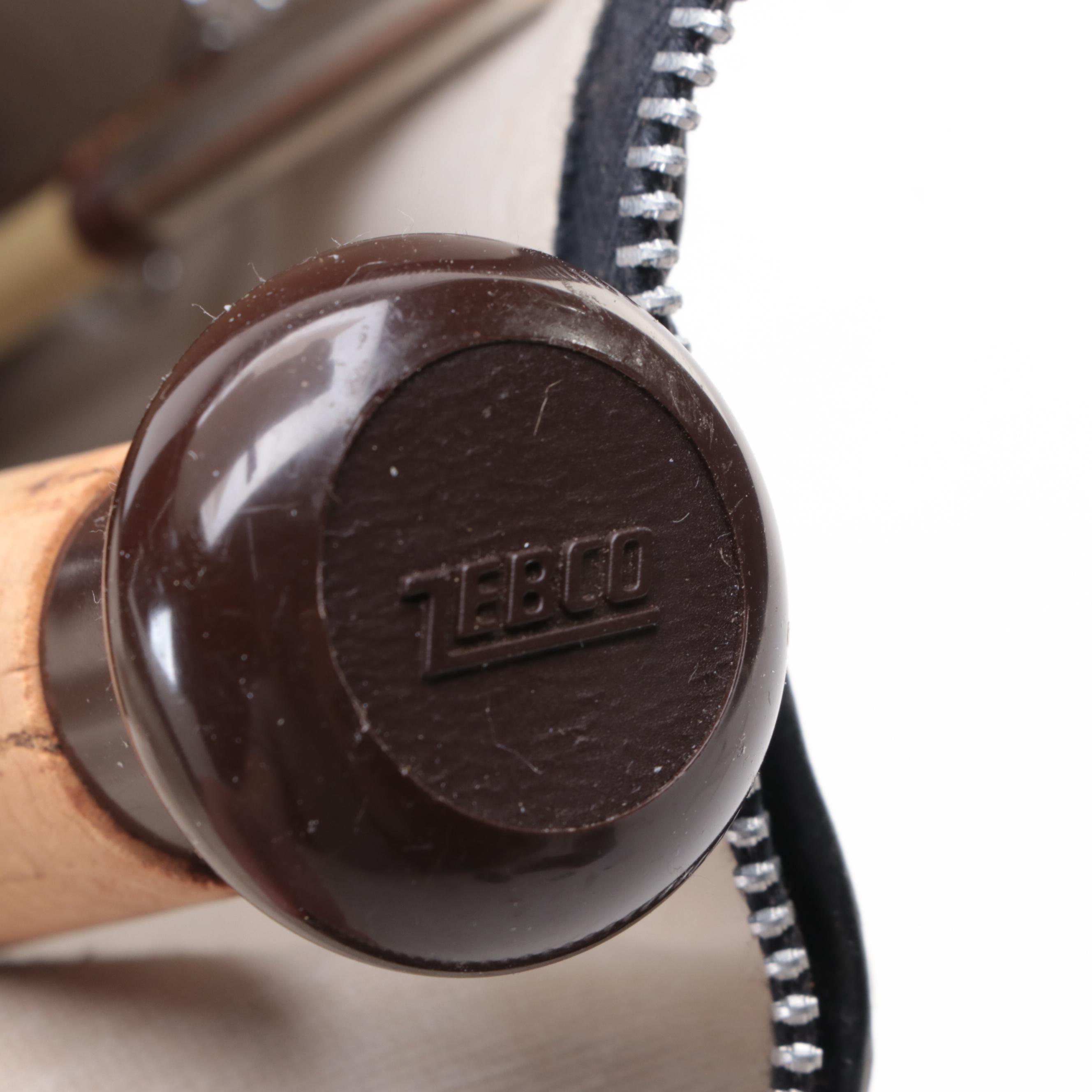 Zebco Centennial No. 4064 6' Medium Action Pack Rods with Cases